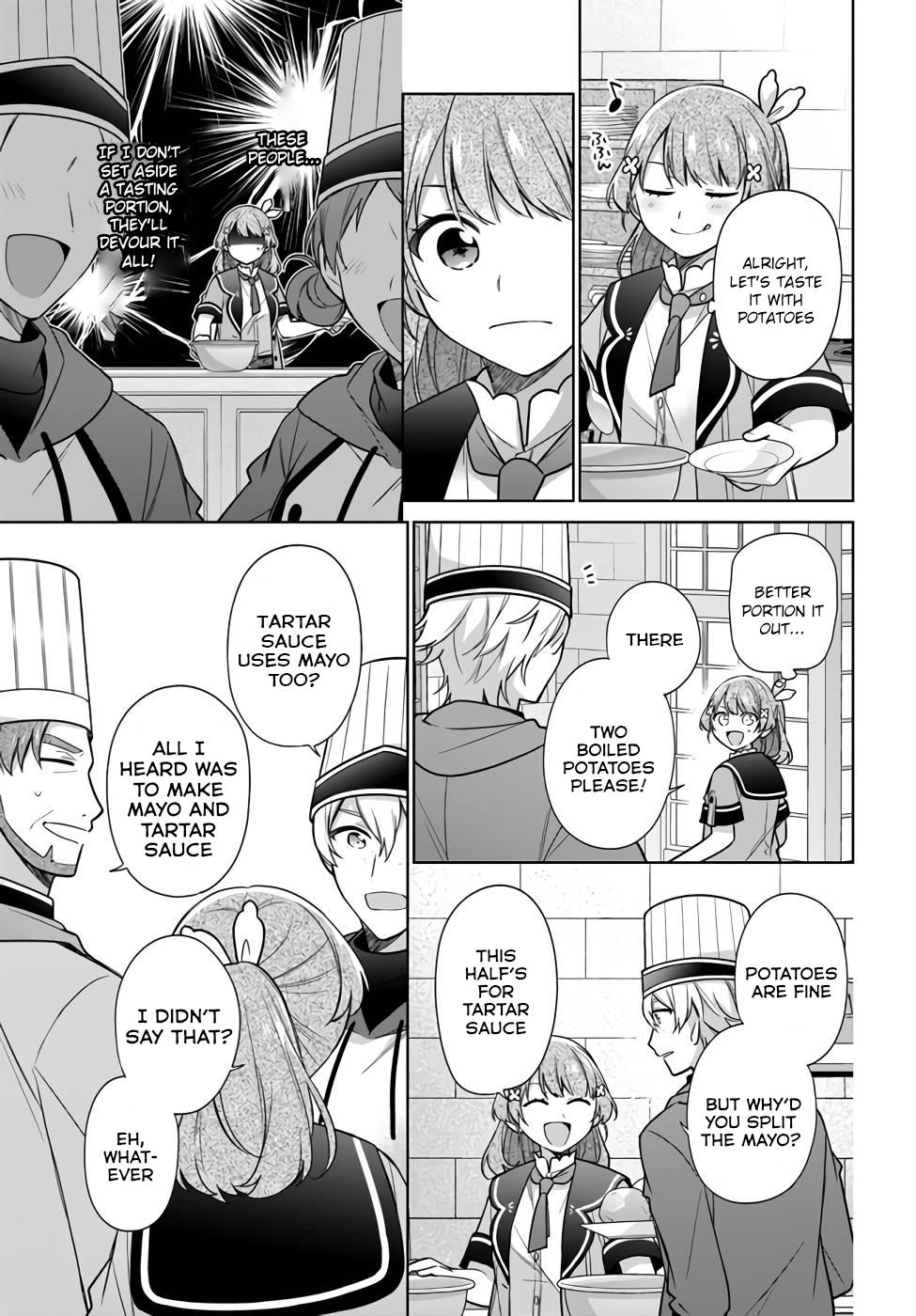 Seijo ja nakatta no de, Oukyuu de nonbiri Gohan wo Tsukuru koto ni shimashita Chapter 24 page 21 - 