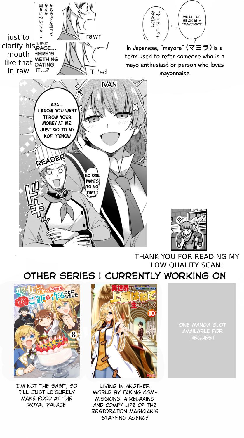 Seijo ja nakatta no de, Oukyuu de nonbiri Gohan wo Tsukuru koto ni shimashita Chapter 24 page 30 - 