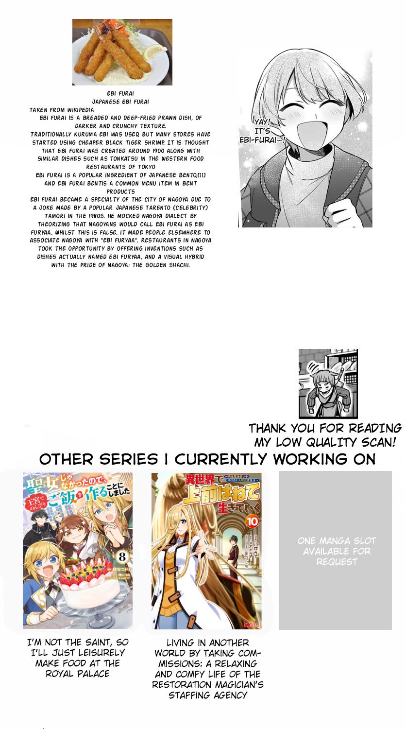 Seijo ja nakatta no de, Oukyuu de nonbiri Gohan wo Tsukuru koto ni shimashita Chapter 25 page 29 - 