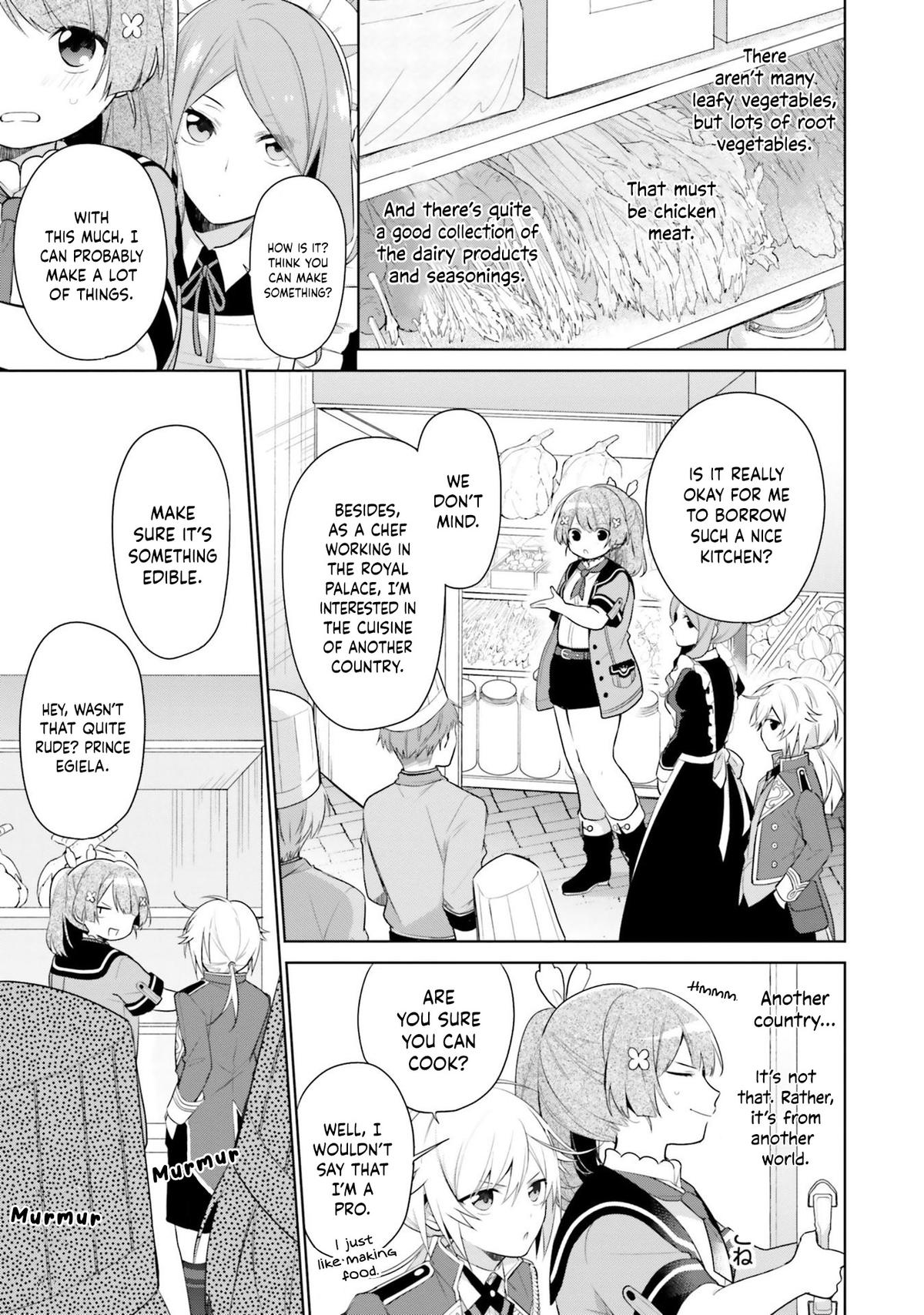 Seijo ja nakatta no de, Oukyuu de nonbiri Gohan wo Tsukuru koto ni shimashita Chapter 3 page 3 - 