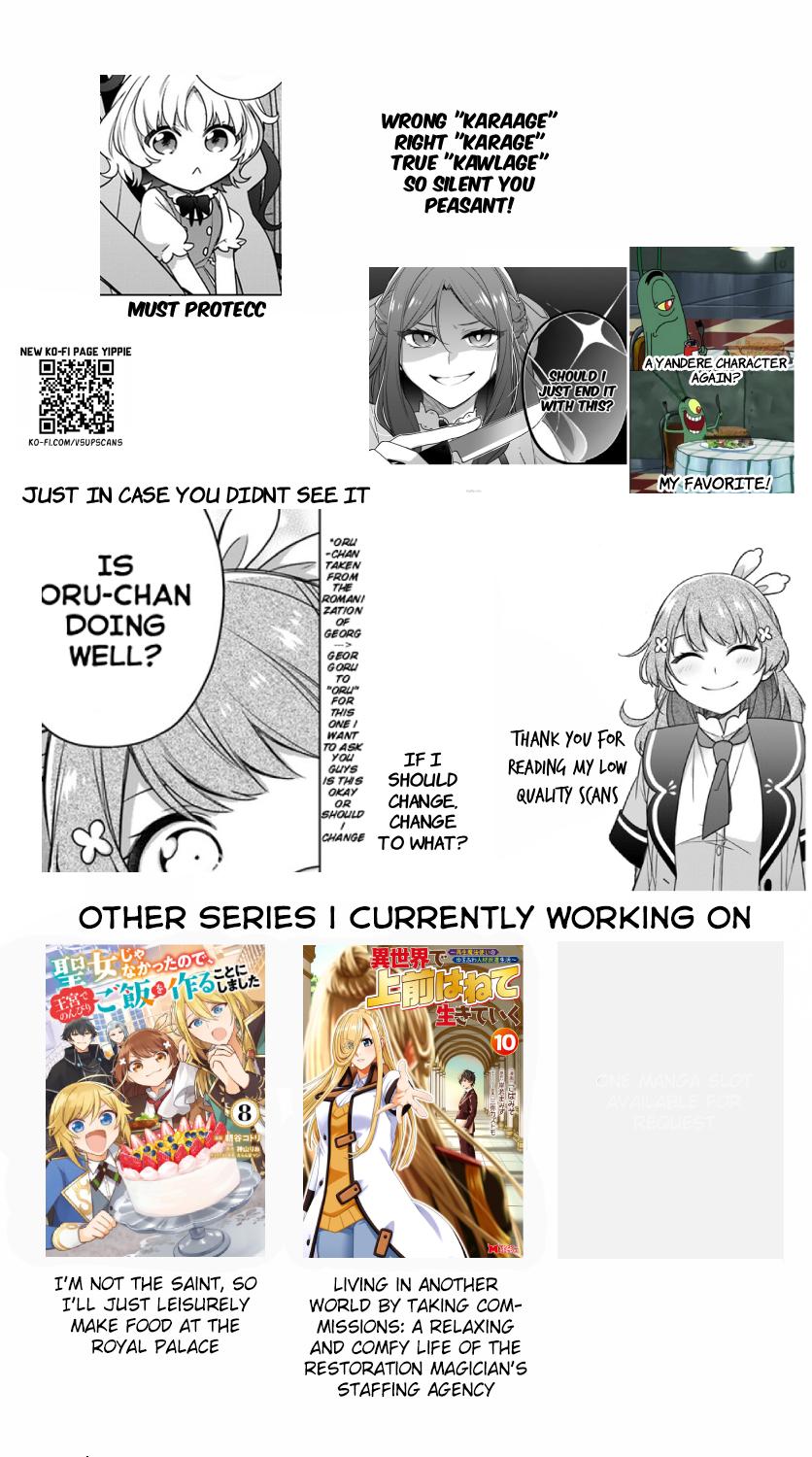 Seijo ja nakatta no de, Oukyuu de nonbiri Gohan wo Tsukuru koto ni shimashita Chapter 32 page 31 - 