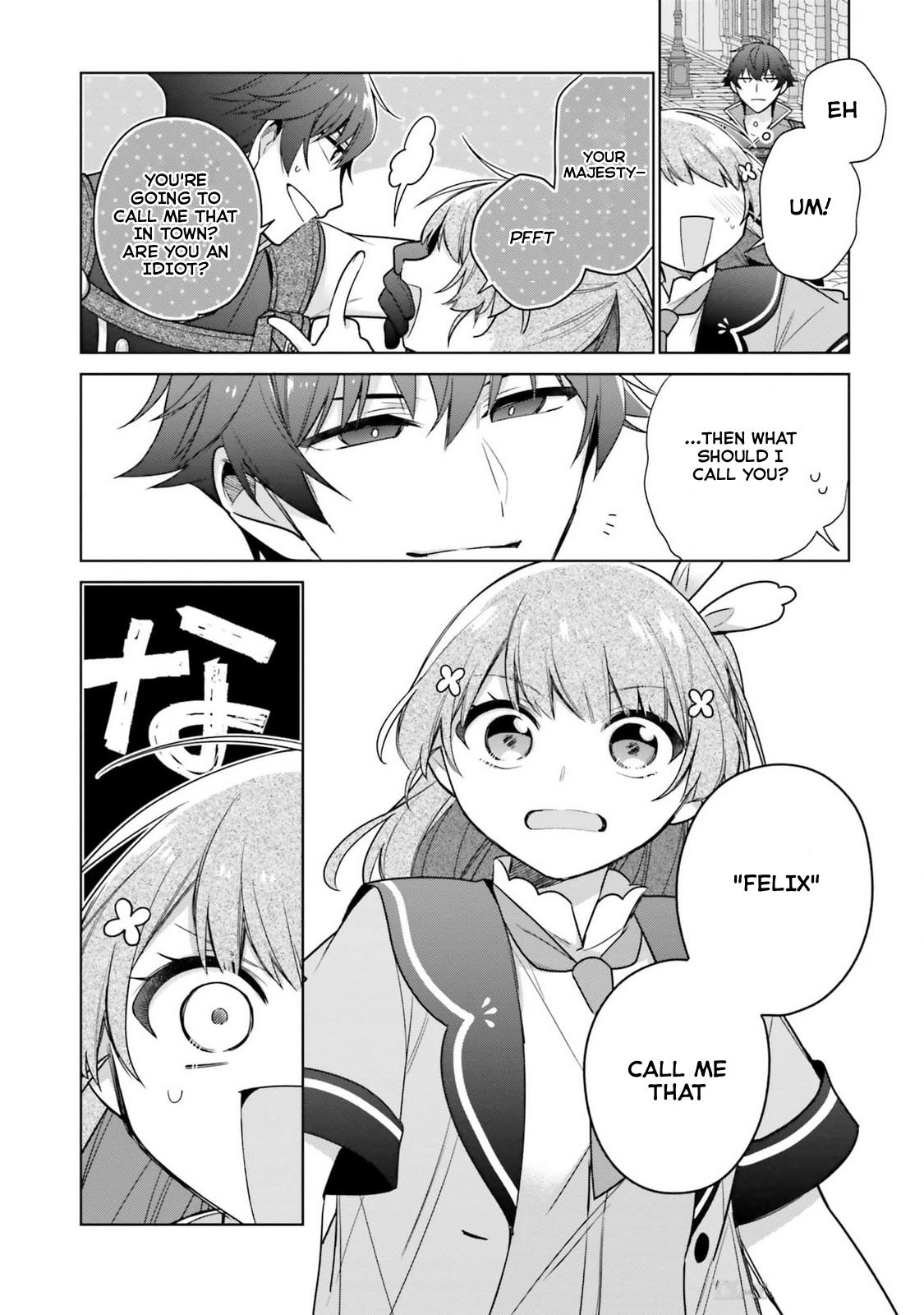 Seijo ja nakatta no de, Oukyuu de nonbiri Gohan wo Tsukuru koto ni shimashita Chapter 33 page 4 - 