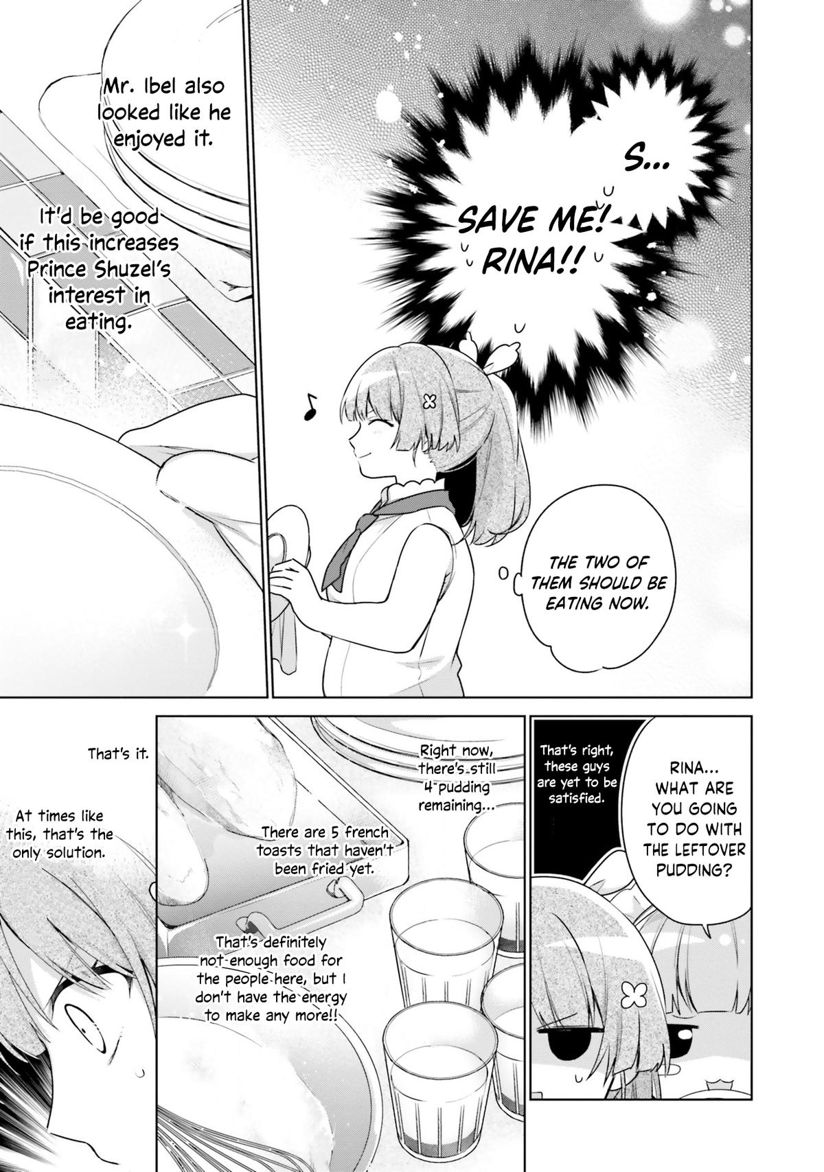 Seijo ja nakatta no de, Oukyuu de nonbiri Gohan wo Tsukuru koto ni shimashita Chapter 5 page 21 - 