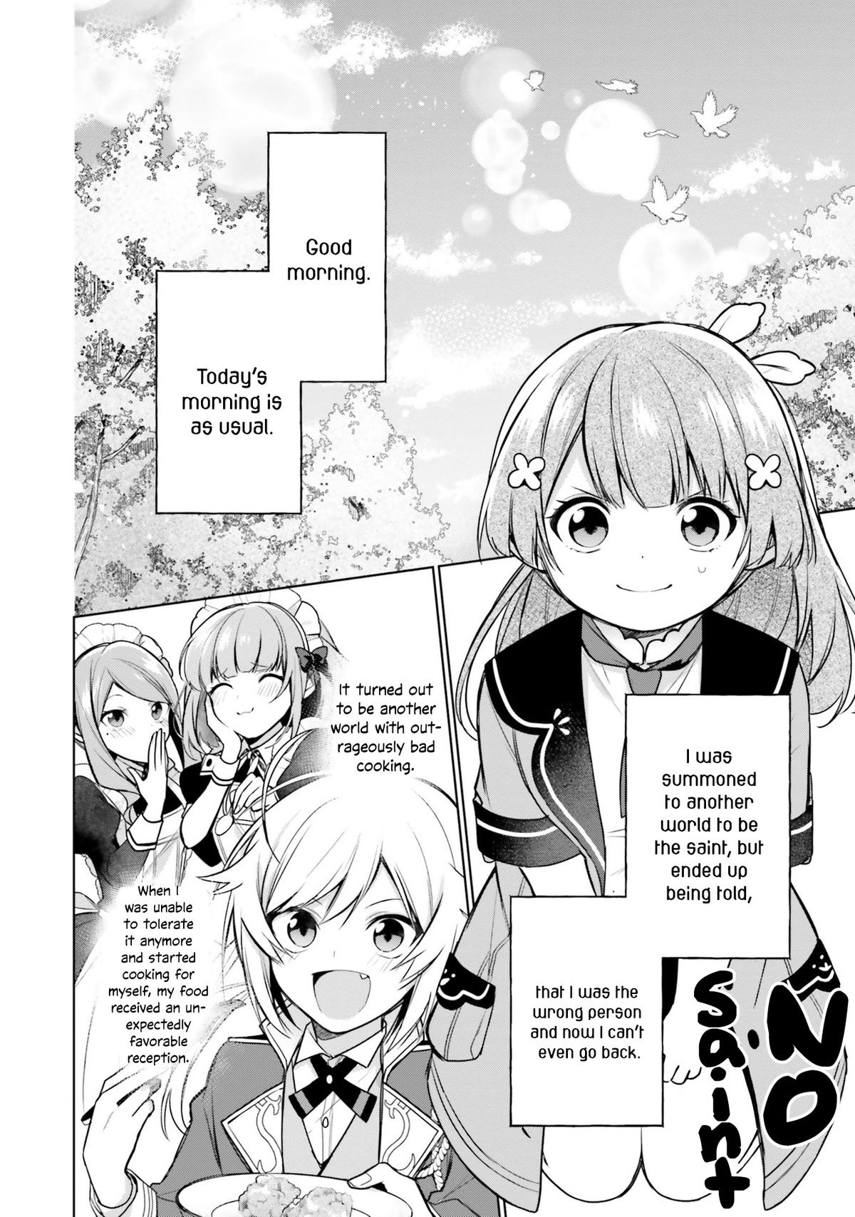 Seijo ja nakatta no de, Oukyuu de nonbiri Gohan wo Tsukuru koto ni shimashita Chapter 9 page 2 - 