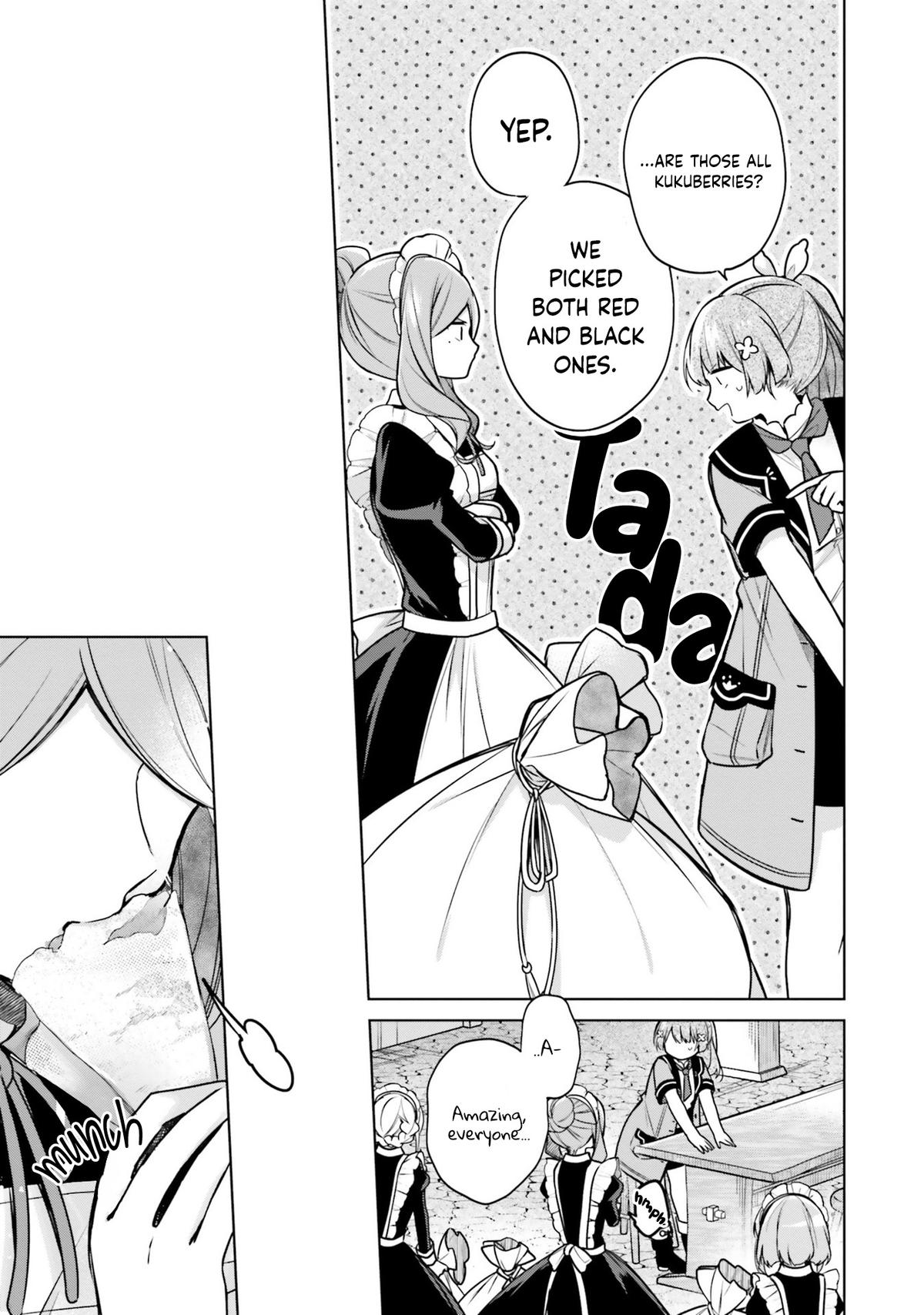 Seijo ja nakatta no de, Oukyuu de nonbiri Gohan wo Tsukuru koto ni shimashita Chapter 9 page 25 - 