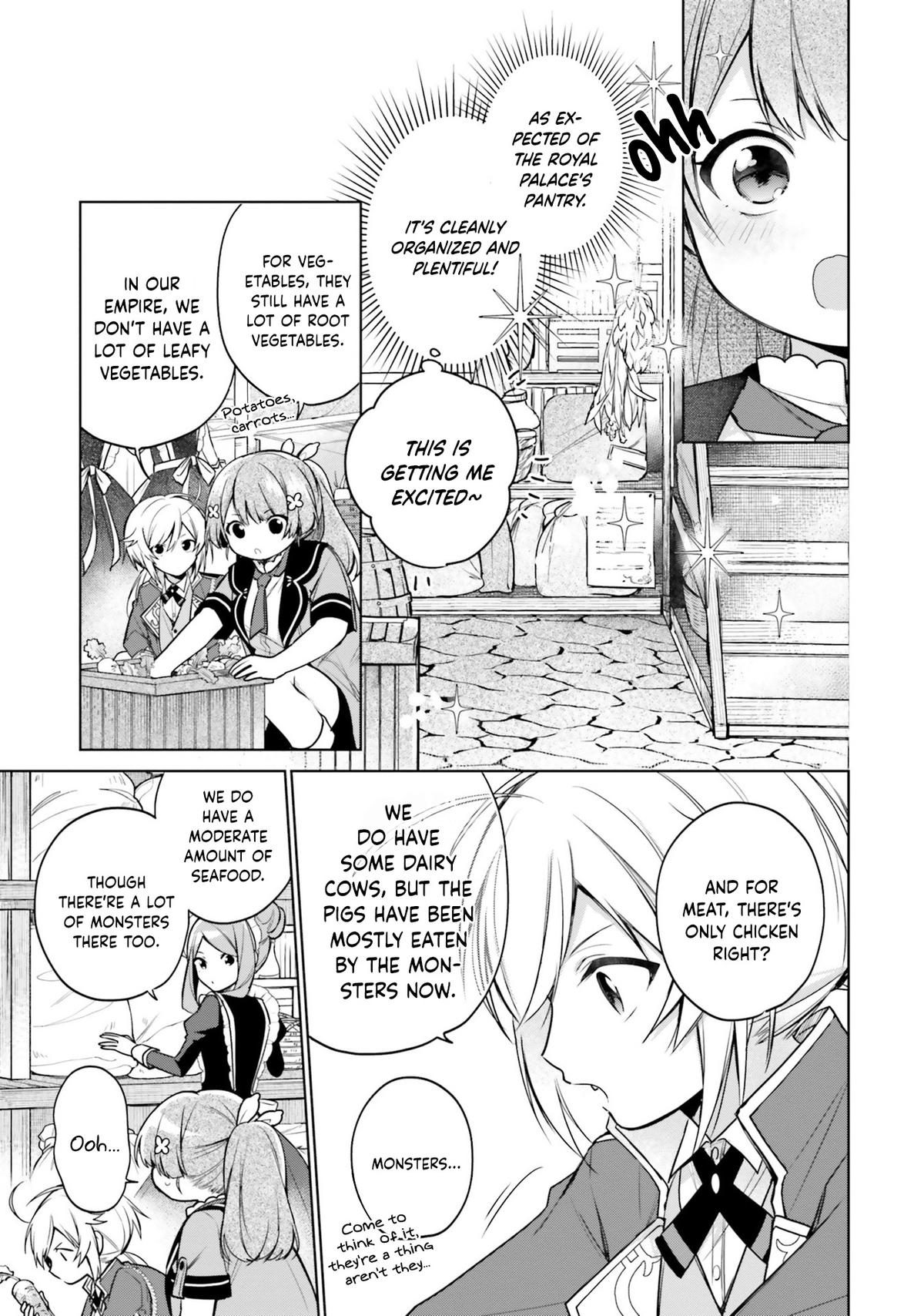 Seijo ja nakatta no de, Oukyuu de nonbiri Gohan wo Tsukuru koto ni shimashita Chapter 9 page 5 - 