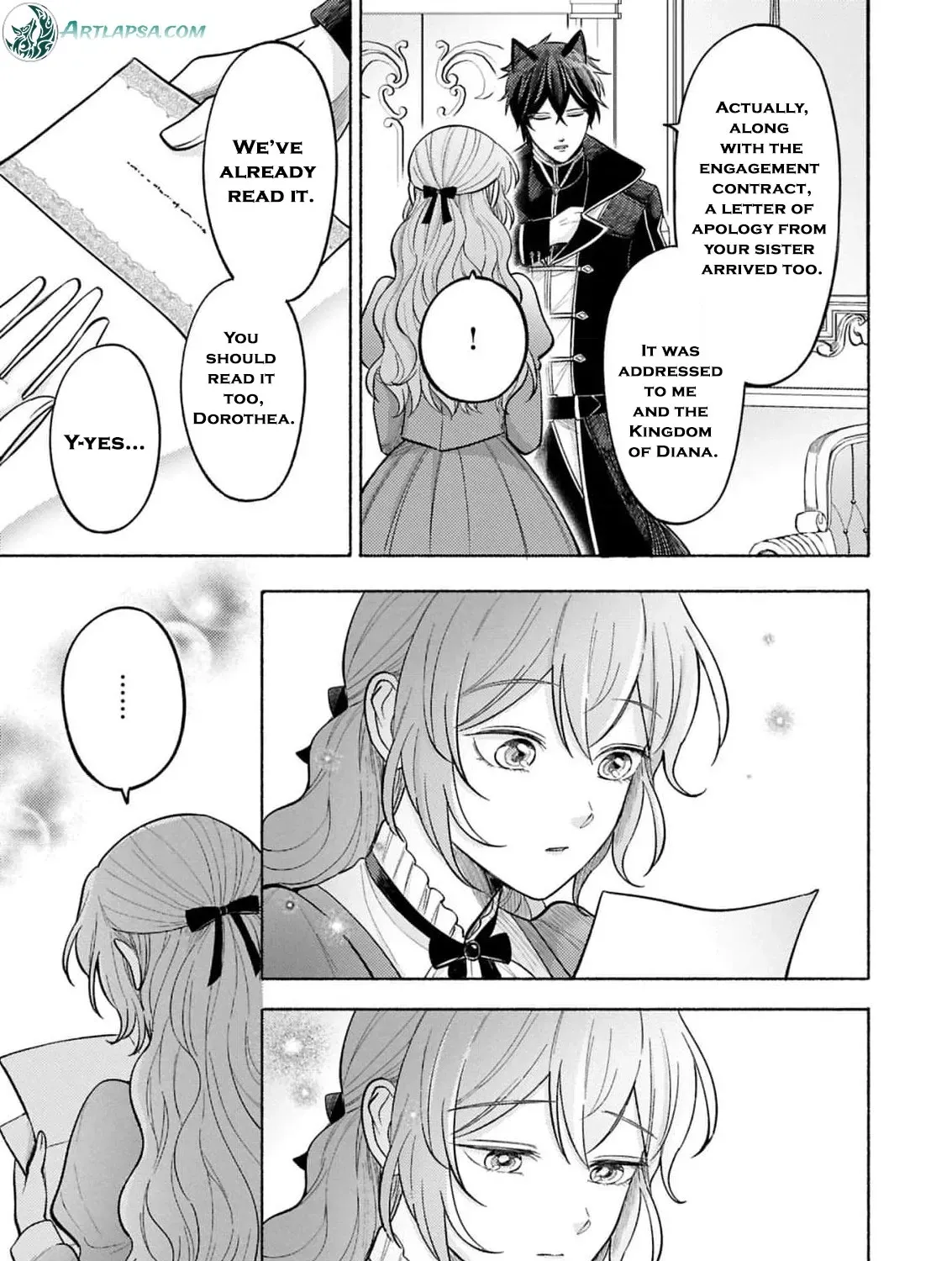 Seijo no Imouto no Shirinugui wo Ousetsu Katta, Tada no Jijo de Gozaimasu ~Shazaisaki no Shishijinkoku de Nazeka Reikoku Kuro Ookami Heika ni Misomeraremashita!?~ Chapter 12 page 15 - 