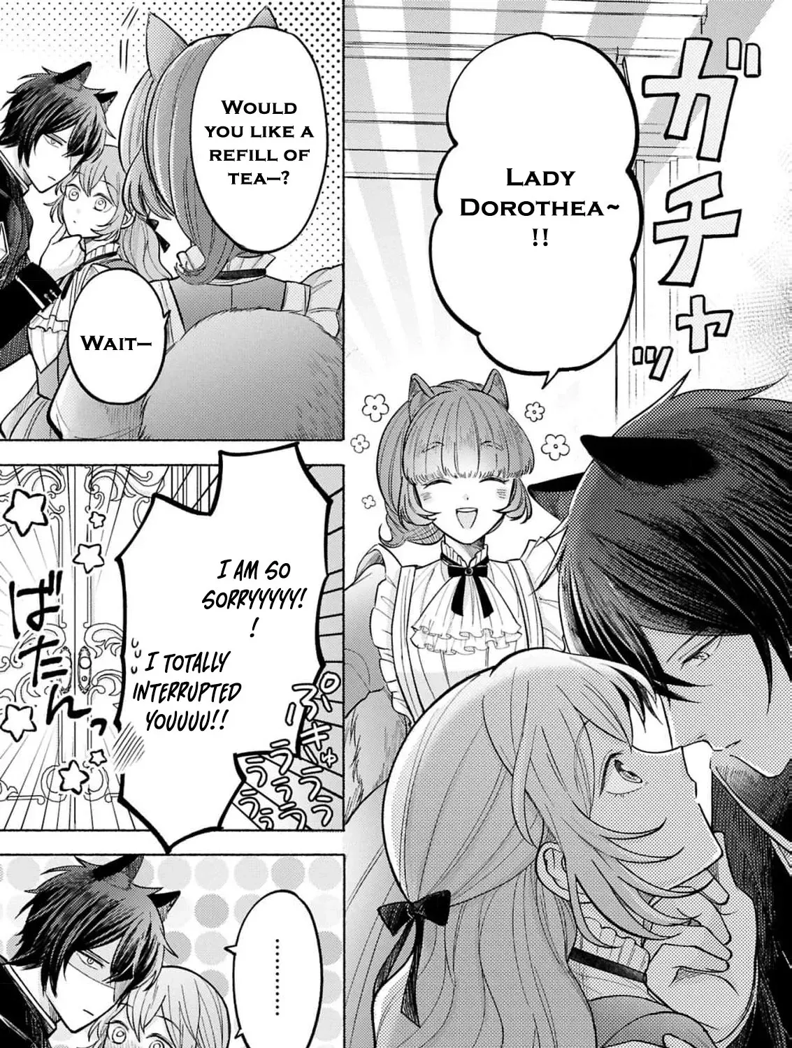 Seijo no Imouto no Shirinugui wo Ousetsu Katta, Tada no Jijo de Gozaimasu ~Shazaisaki no Shishijinkoku de Nazeka Reikoku Kuro Ookami Heika ni Misomeraremashita!?~ Chapter 12 page 35 - 