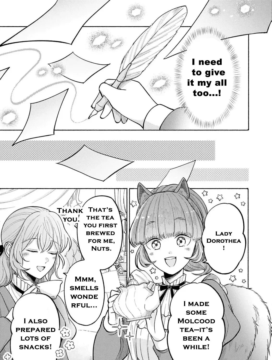 Seijo no Imouto no Shirinugui wo Ousetsu Katta, Tada no Jijo de Gozaimasu ~Shazaisaki no Shishijinkoku de Nazeka Reikoku Kuro Ookami Heika ni Misomeraremashita!?~ Chapter 12 page 7 - 
