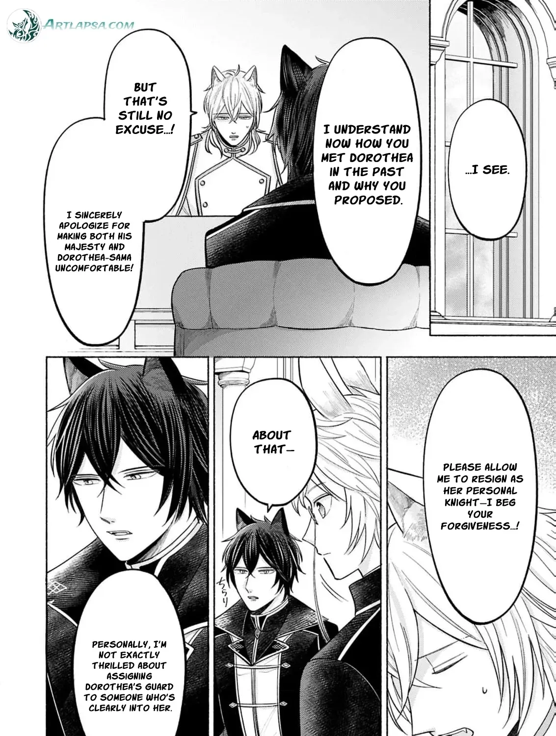 Seijo no Imouto no Shirinugui wo Ousetsu Katta, Tada no Jijo de Gozaimasu ~Shazaisaki no Shishijinkoku de Nazeka Reikoku Kuro Ookami Heika ni Misomeraremashita!?~ Chapter 13 page 17 - 