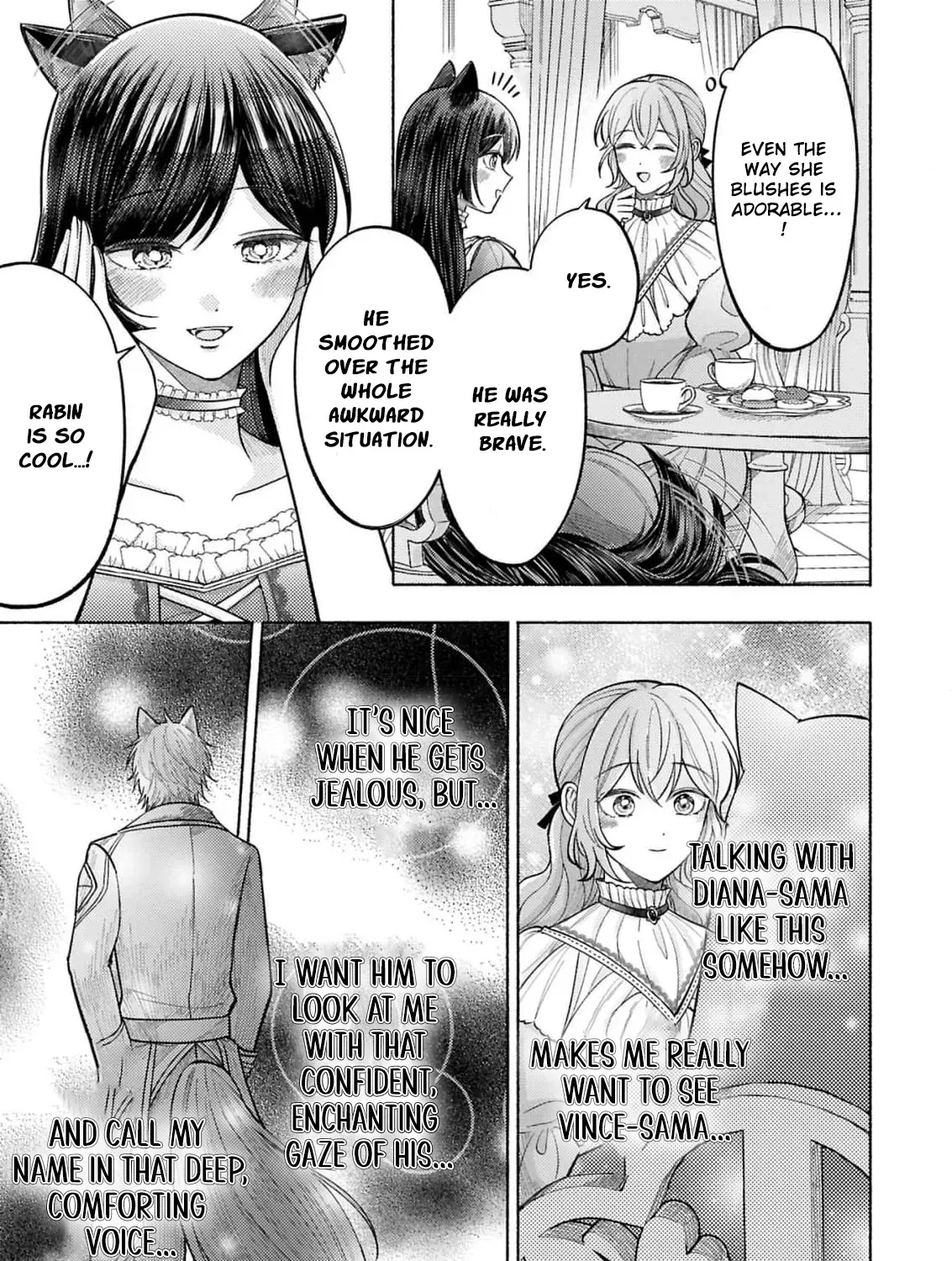 Seijo no Imouto no Shirinugui wo Ousetsu Katta, Tada no Jijo de Gozaimasu ~Shazaisaki no Shishijinkoku de Nazeka Reikoku Kuro Ookami Heika ni Misomeraremashita!?~ Chapter 13 page 35 - 