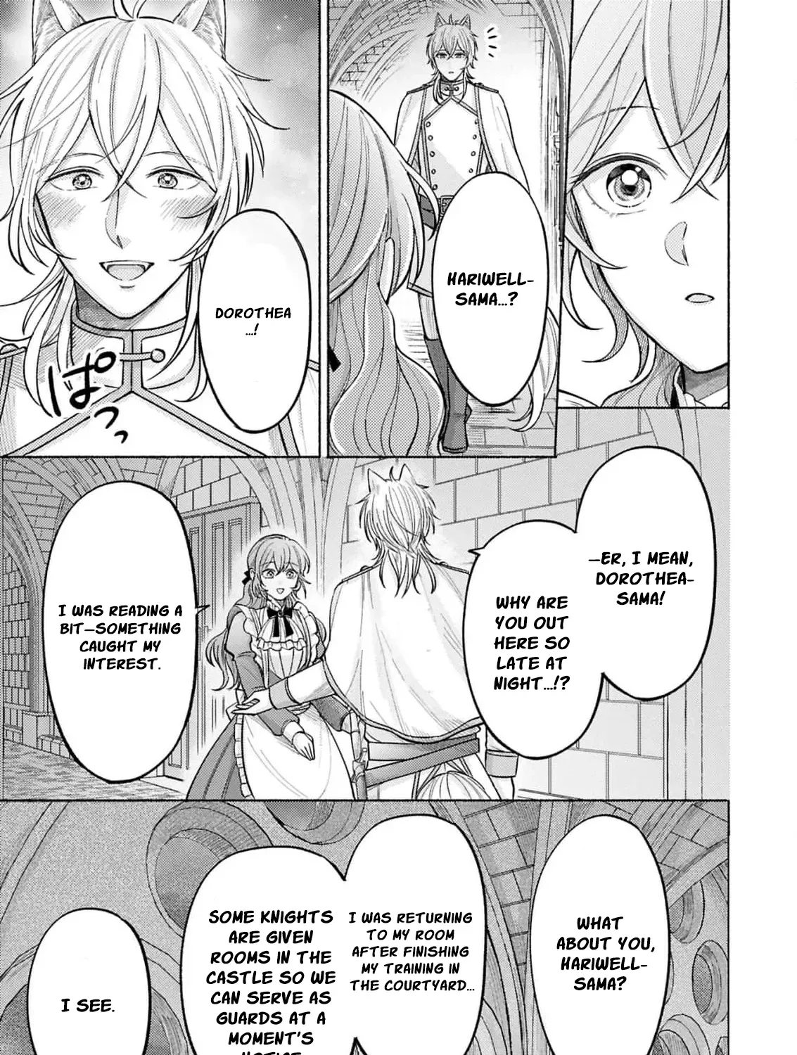 Seijo no Imouto no Shirinugui wo Ousetsu Katta, Tada no Jijo de Gozaimasu ~Shazaisaki no Shishijinkoku de Nazeka Reikoku Kuro Ookami Heika ni Misomeraremashita!?~ Chapter 13 page 43 - 