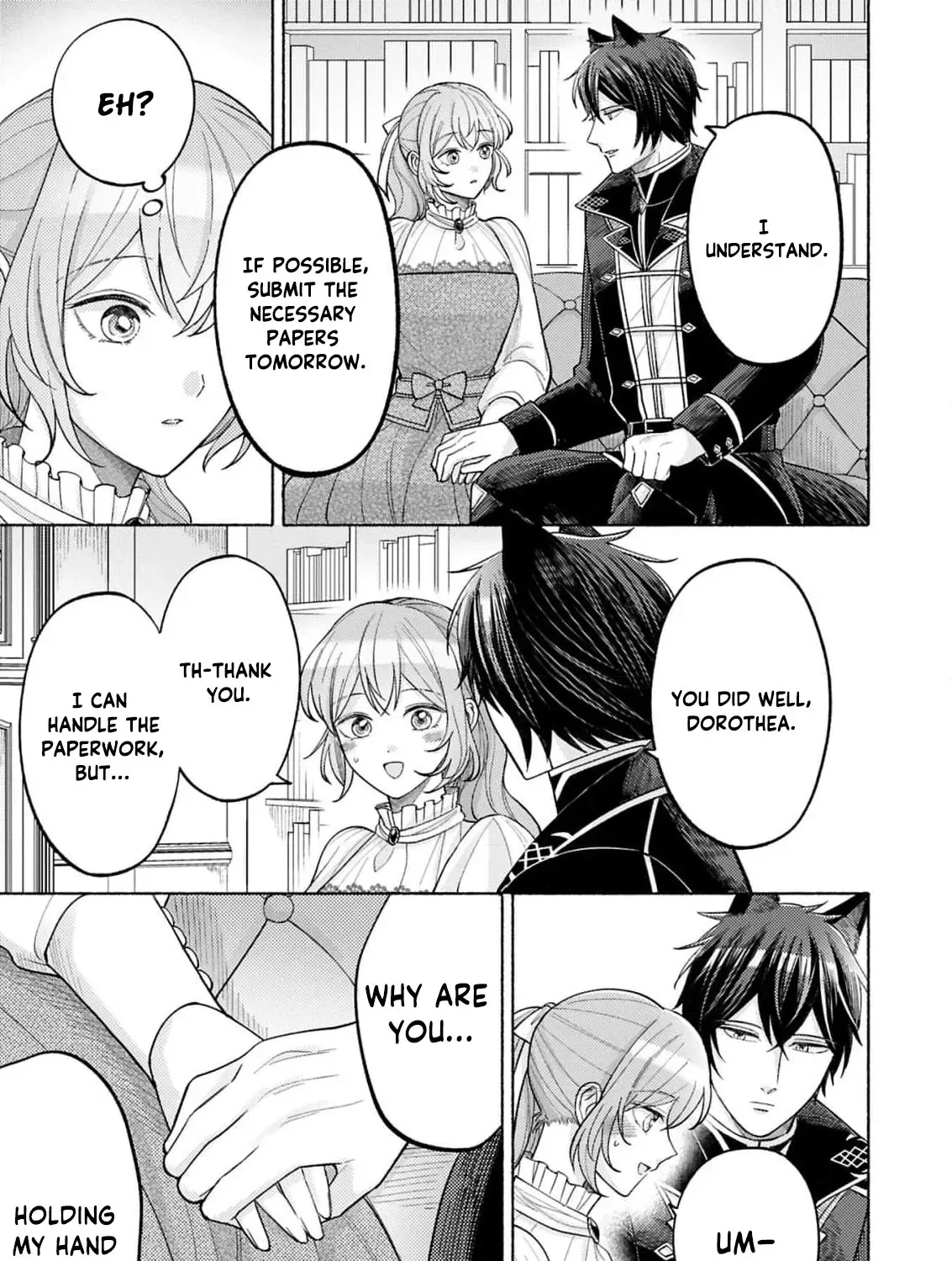 Seijo no Imouto no Shirinugui wo Ousetsu Katta, Tada no Jijo de Gozaimasu ~Shazaisaki no Shishijinkoku de Nazeka Reikoku Kuro Ookami Heika ni Misomeraremashita!?~ Chapter 15 page 19 - 