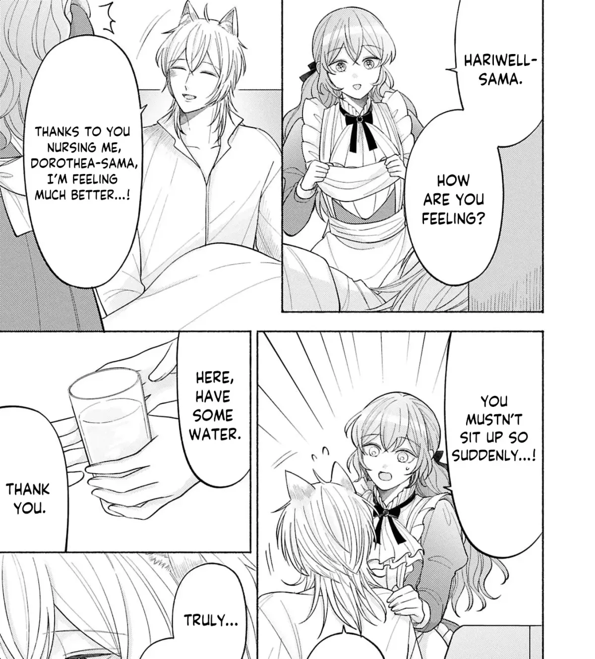Seijo no Imouto no Shirinugui wo Ousetsu Katta, Tada no Jijo de Gozaimasu ~Shazaisaki no Shishijinkoku de Nazeka Reikoku Kuro Ookami Heika ni Misomeraremashita!?~ Chapter 17 page 11 - 
