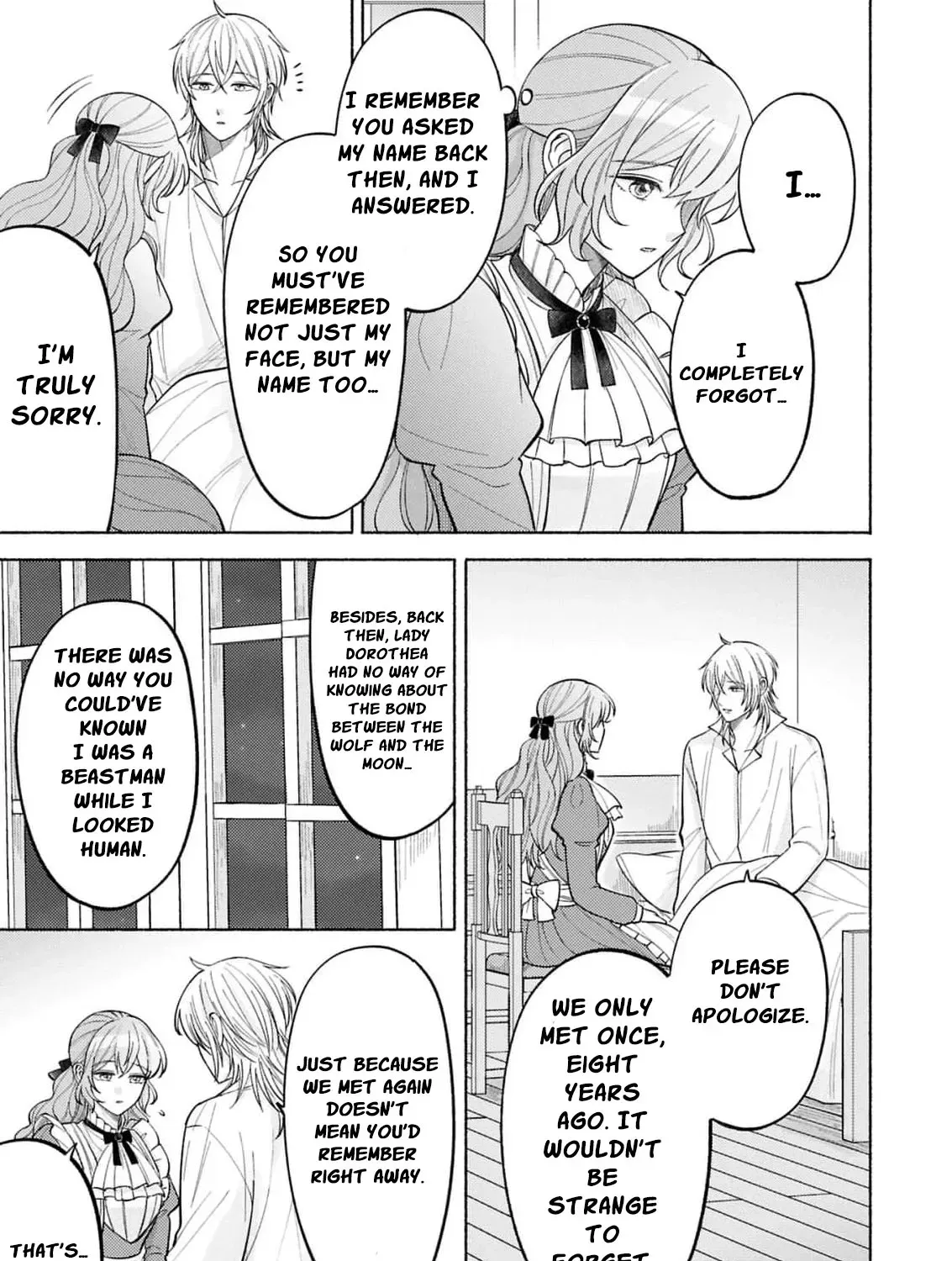 Seijo no Imouto no Shirinugui wo Ousetsu Katta, Tada no Jijo de Gozaimasu ~Shazaisaki no Shishijinkoku de Nazeka Reikoku Kuro Ookami Heika ni Misomeraremashita!?~ Chapter 19 page 3 - 