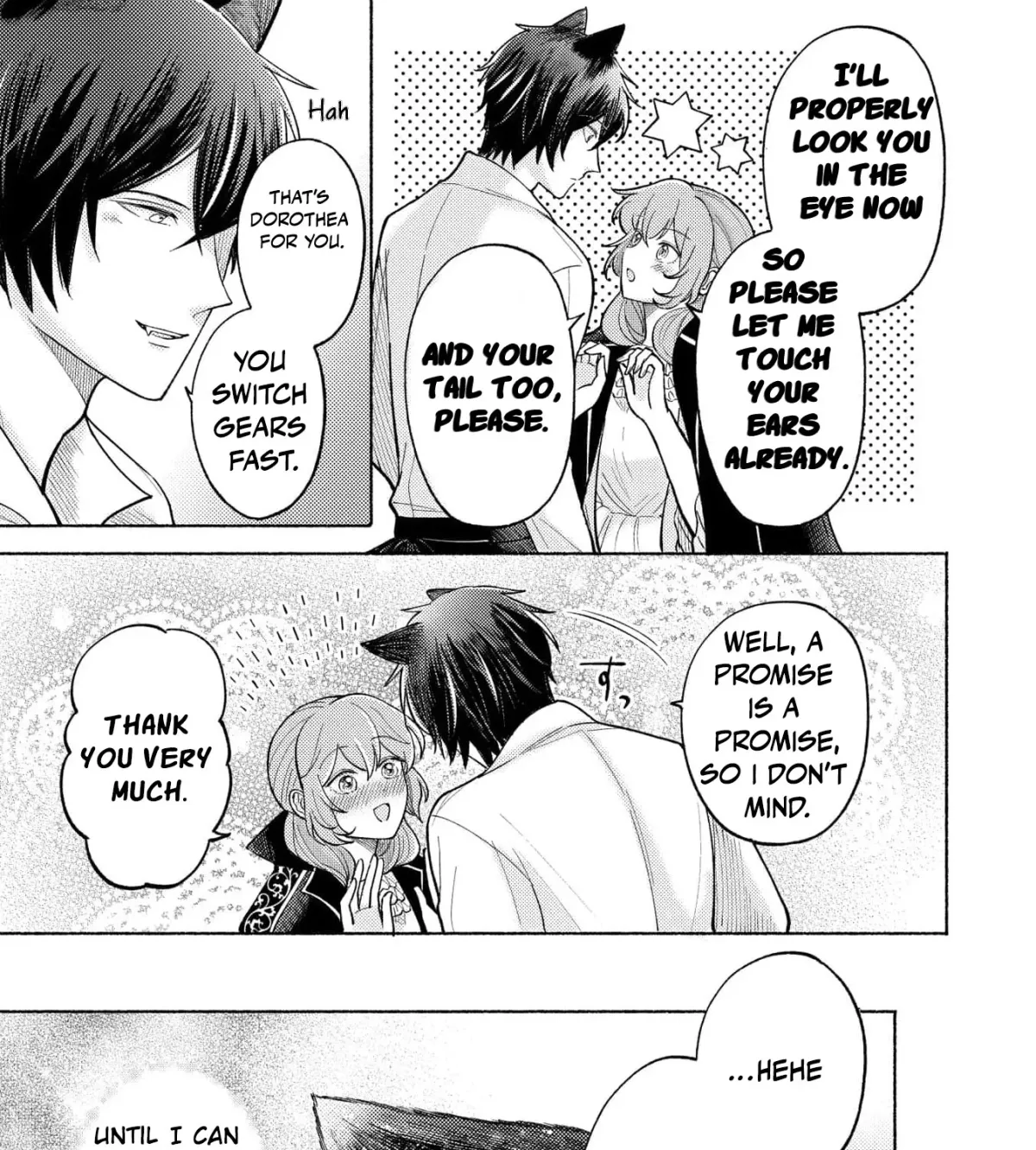 Seijo no Imouto no Shirinugui wo Ousetsu Katta, Tada no Jijo de Gozaimasu ~Shazaisaki no Shishijinkoku de Nazeka Reikoku Kuro Ookami Heika ni Misomeraremashita!?~ Chapter 6 page 57 - 
