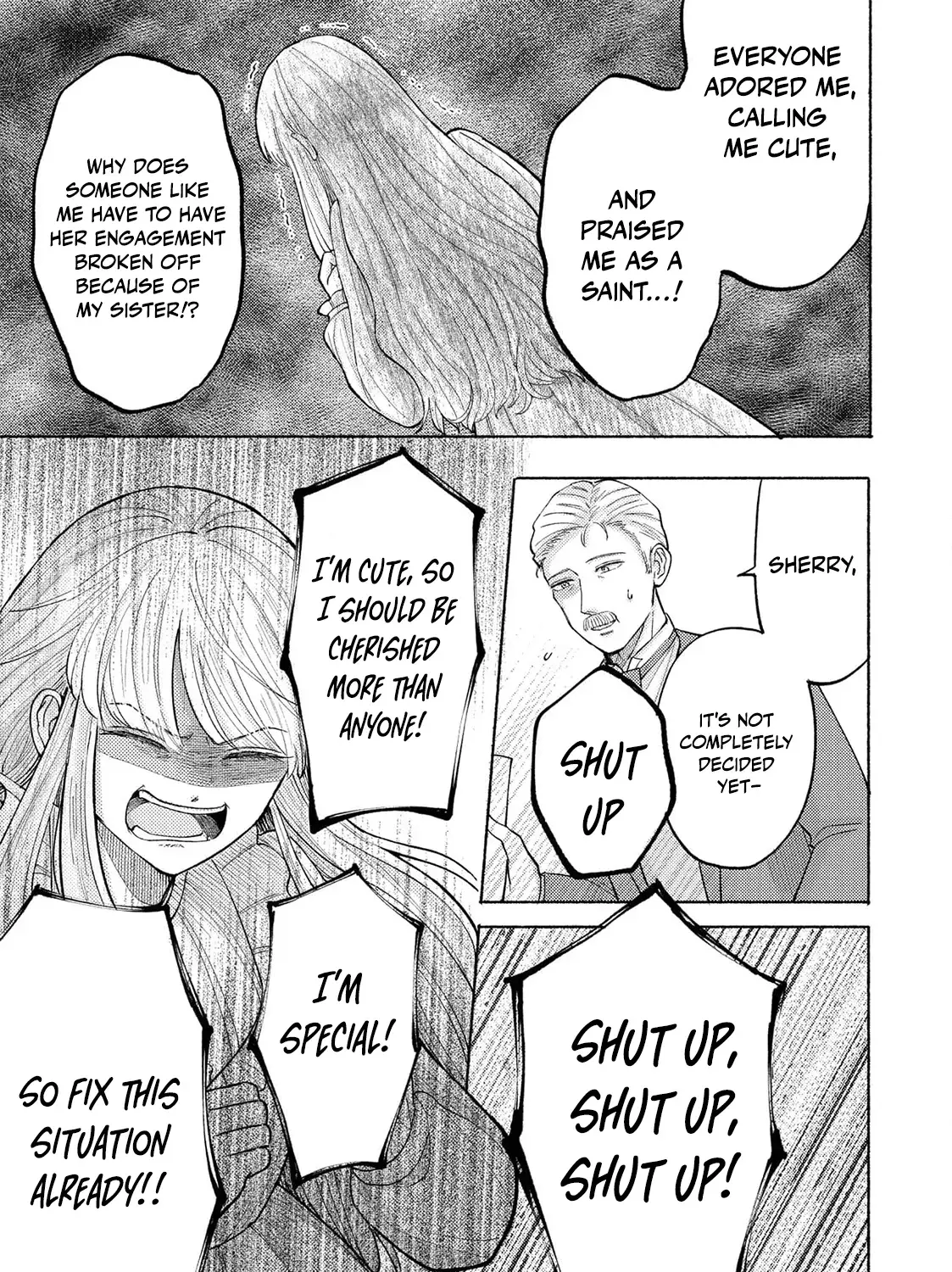 Seijo no Imouto no Shirinugui wo Ousetsu Katta, Tada no Jijo de Gozaimasu ~Shazaisaki no Shishijinkoku de Nazeka Reikoku Kuro Ookami Heika ni Misomeraremashita!?~ Chapter 8 page 43 - 