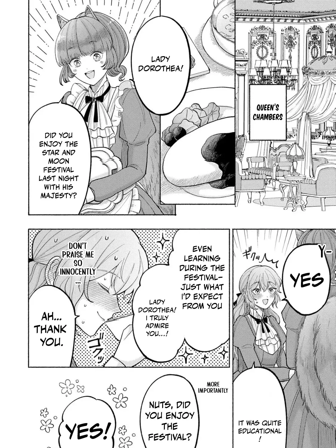 Seijo no Imouto no Shirinugui wo Ousetsu Katta, Tada no Jijo de Gozaimasu ~Shazaisaki no Shishijinkoku de Nazeka Reikoku Kuro Ookami Heika ni Misomeraremashita!?~ Chapter 8 page 53 - 