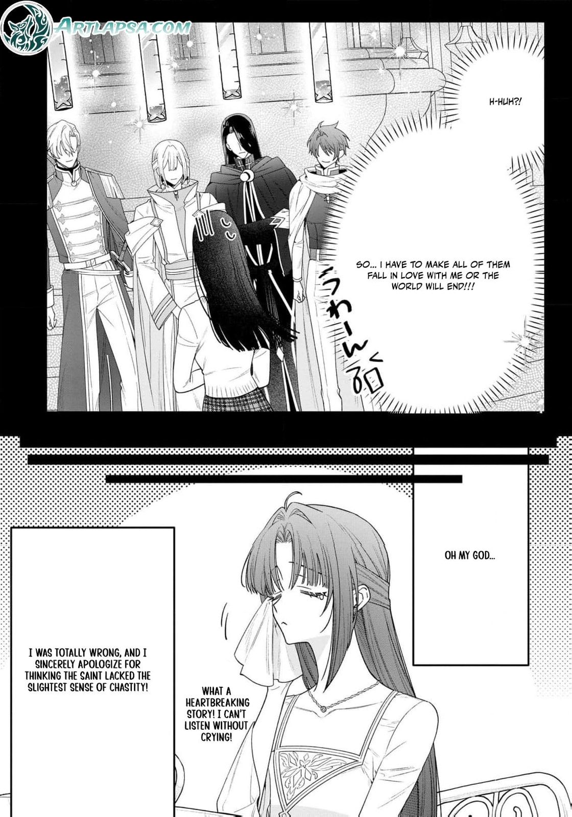 Seijo-sama no Gyaku Harem kara Abureta Kishi-sama ni Netsuretsu ni Kyuuaisareteiru Ken Chapter 11 page 24 - 