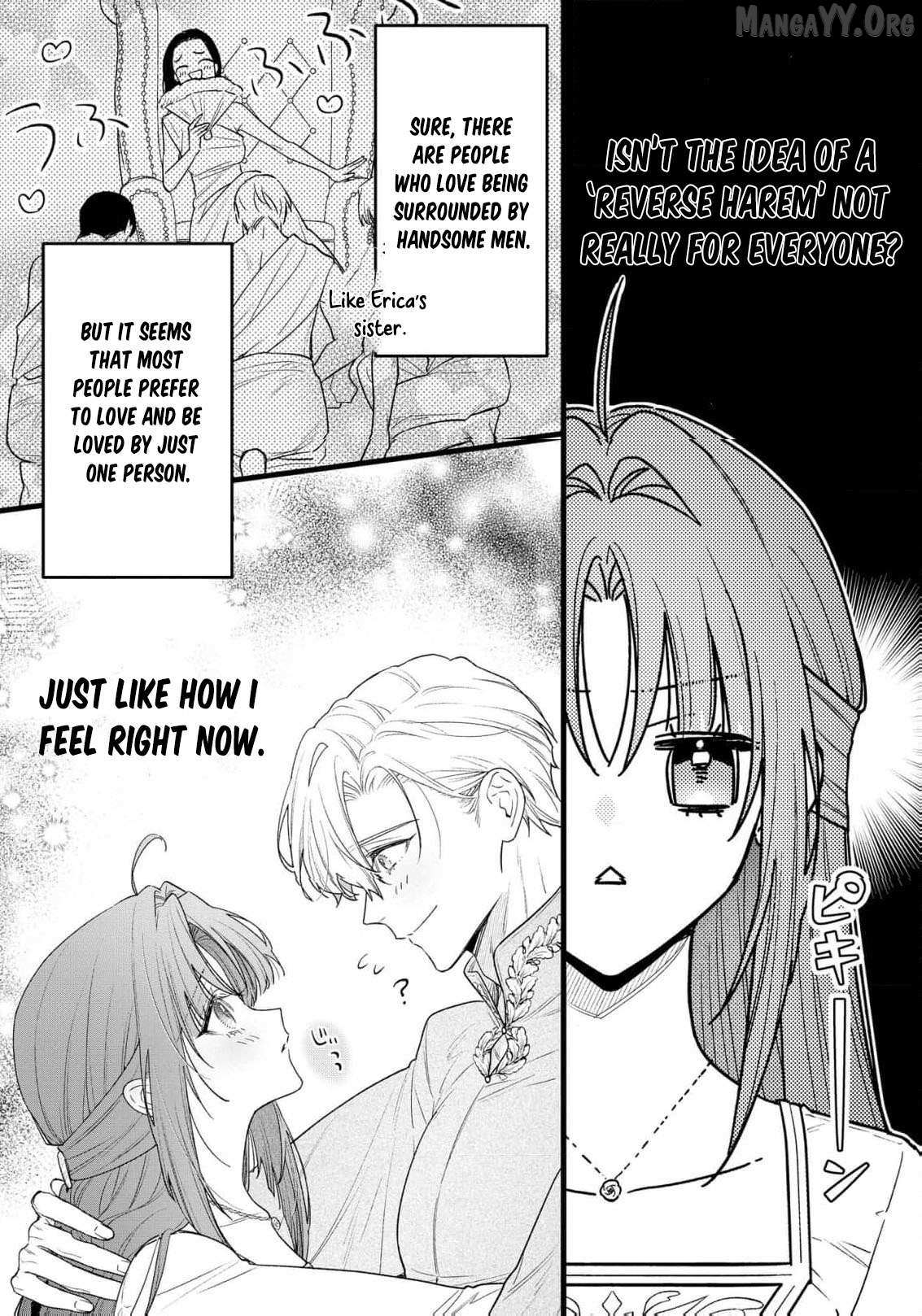Seijo-sama no Gyaku Harem kara Abureta Kishi-sama ni Netsuretsu ni Kyuuaisareteiru Ken Chapter 13 page 10 - 
