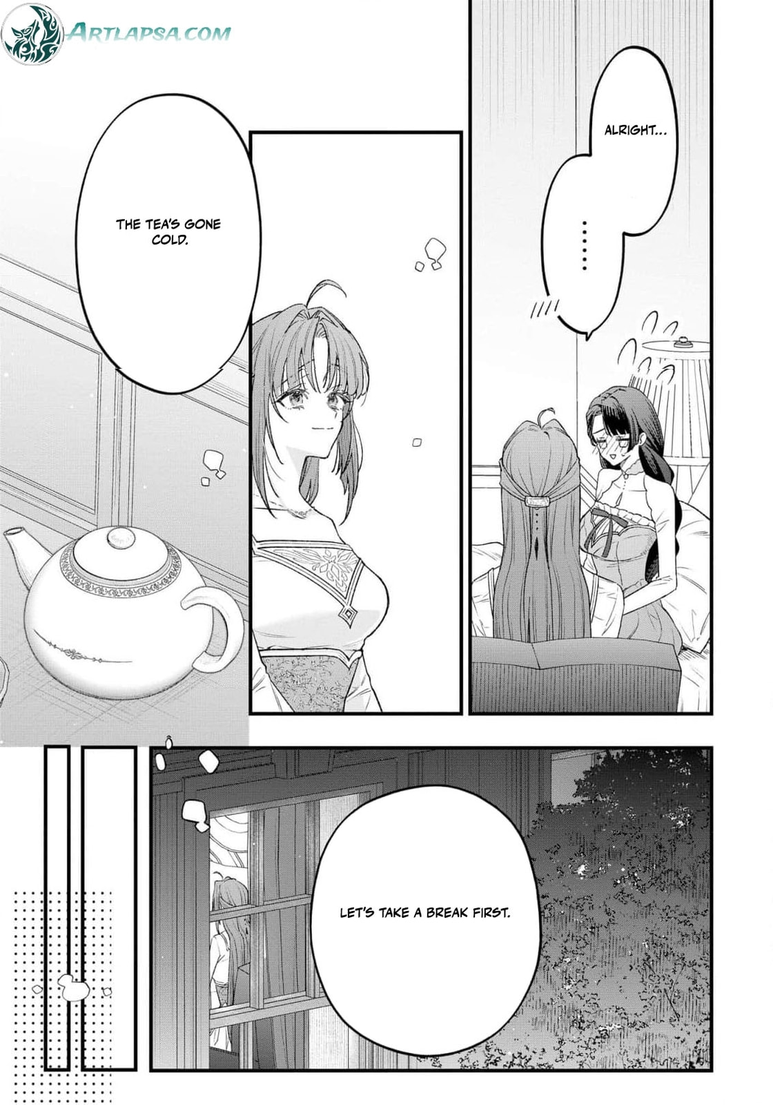 Seijo-sama no Gyaku Harem kara Abureta Kishi-sama ni Netsuretsu ni Kyuuaisareteiru Ken Chapter 14 page 4 - 