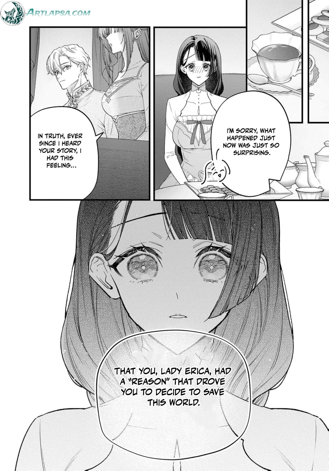 Seijo-sama no Gyaku Harem kara Abureta Kishi-sama ni Netsuretsu ni Kyuuaisareteiru Ken Chapter 14 page 10 - 