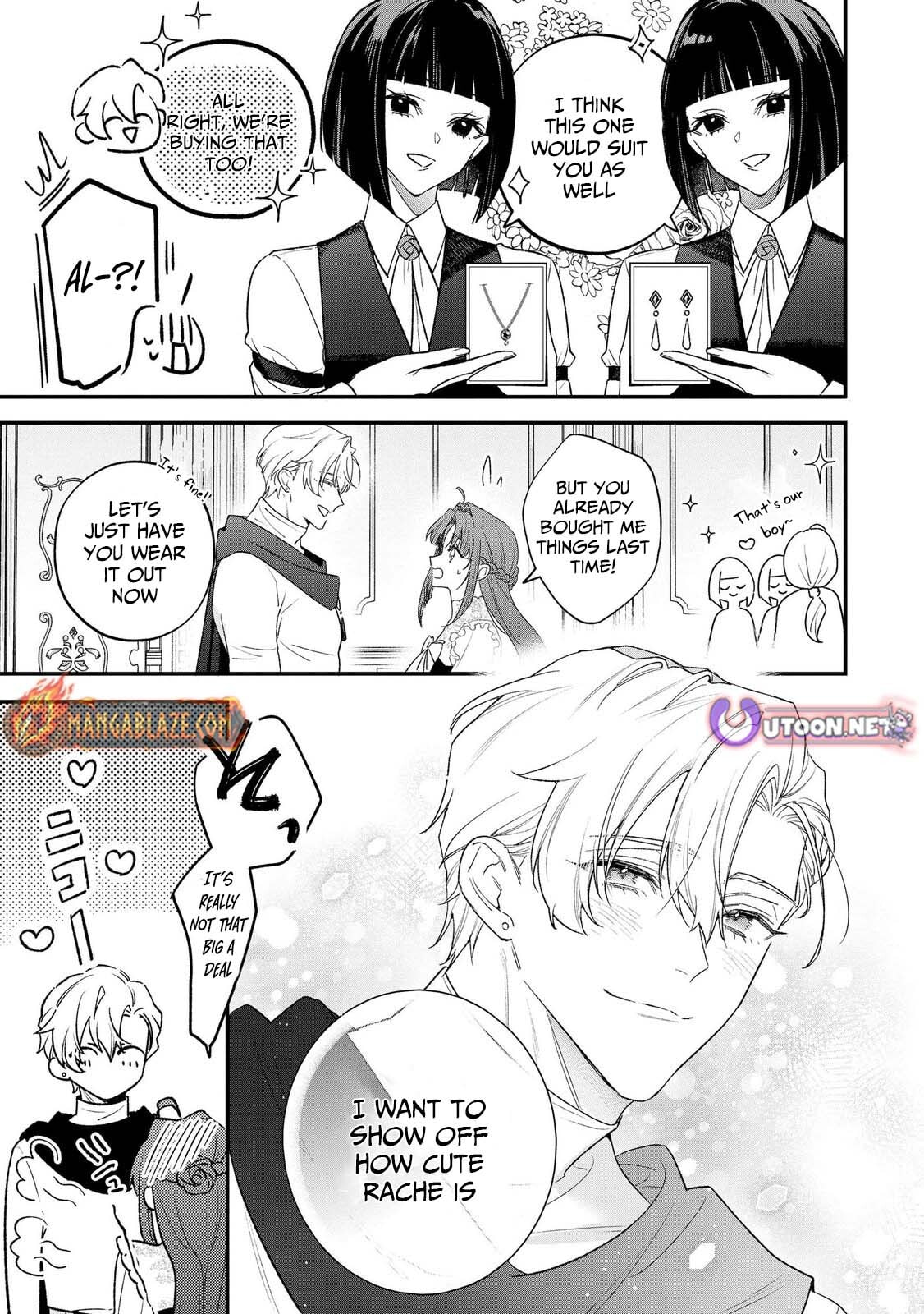 Seijo-sama no Gyaku Harem kara Abureta Kishi-sama ni Netsuretsu ni Kyuuaisareteiru Ken Chapter 17 page 11 - 