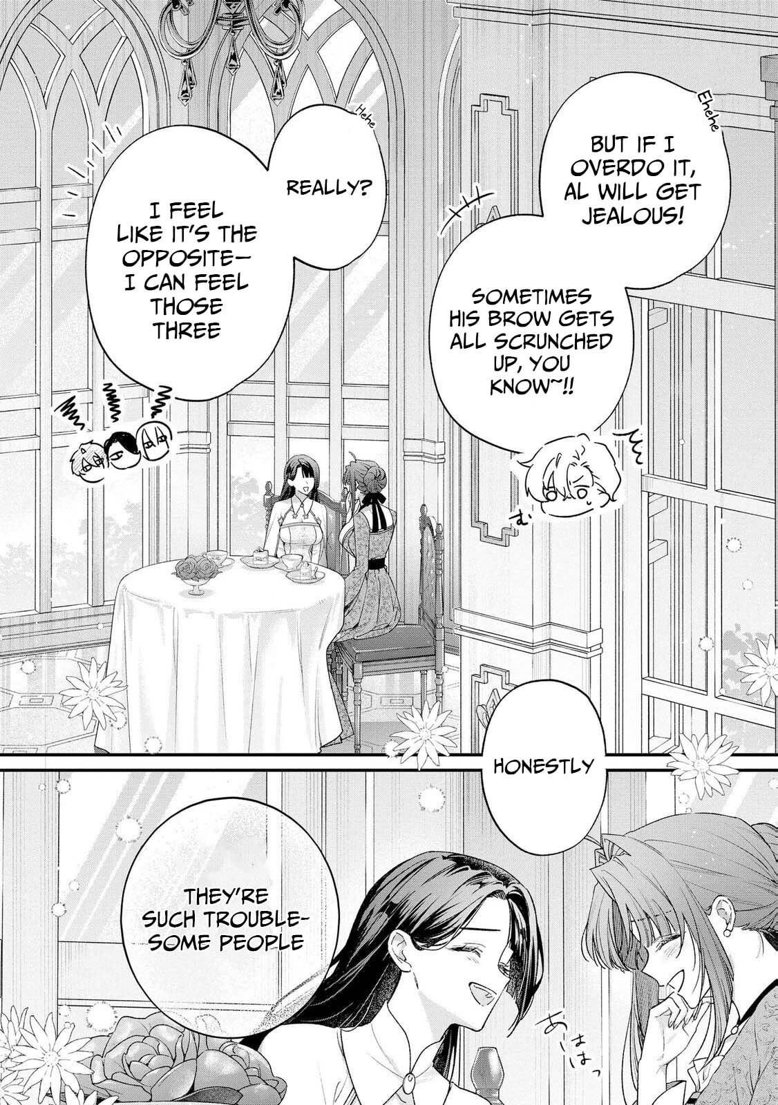 Seijo-sama no Gyaku Harem kara Abureta Kishi-sama ni Netsuretsu ni Kyuuaisareteiru Ken Chapter 18 page 22 - 