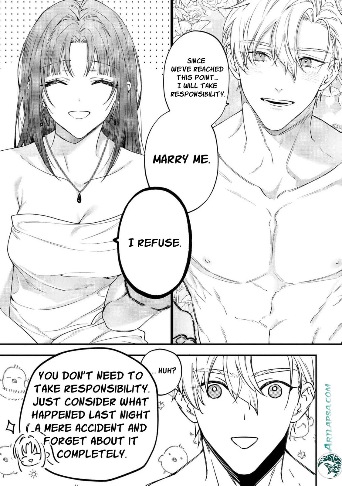 Seijo-sama no Gyaku Harem kara Abureta Kishi-sama ni Netsuretsu ni Kyuuaisareteiru Ken Chapter 3 page 12 - 