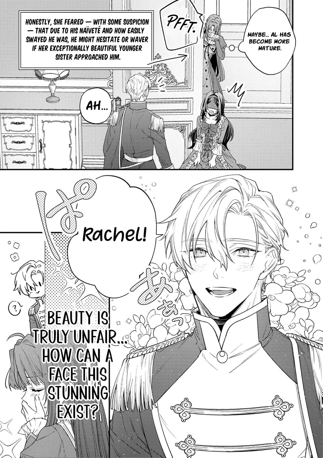 Seijo-sama no Gyaku Harem kara Abureta Kishi-sama ni Netsuretsu ni Kyuuaisareteiru Ken Chapter 4 page 21 - 