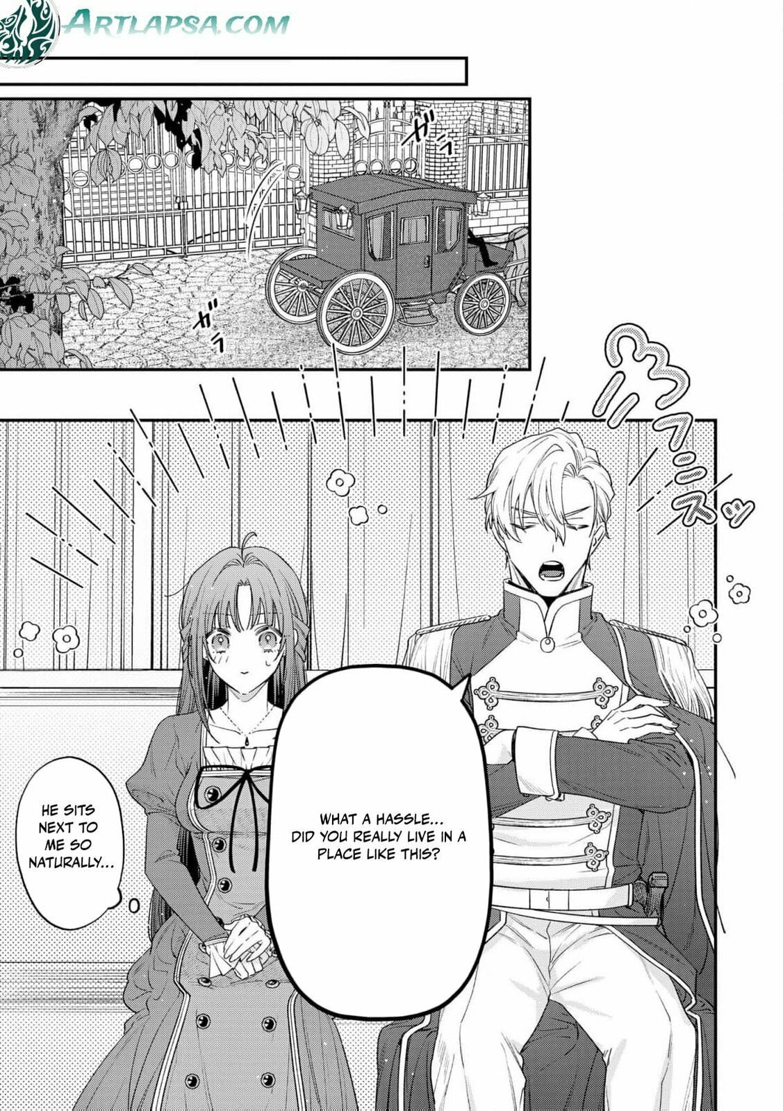 Seijo-sama no Gyaku Harem kara Abureta Kishi-sama ni Netsuretsu ni Kyuuaisareteiru Ken Chapter 5 page 8 - 