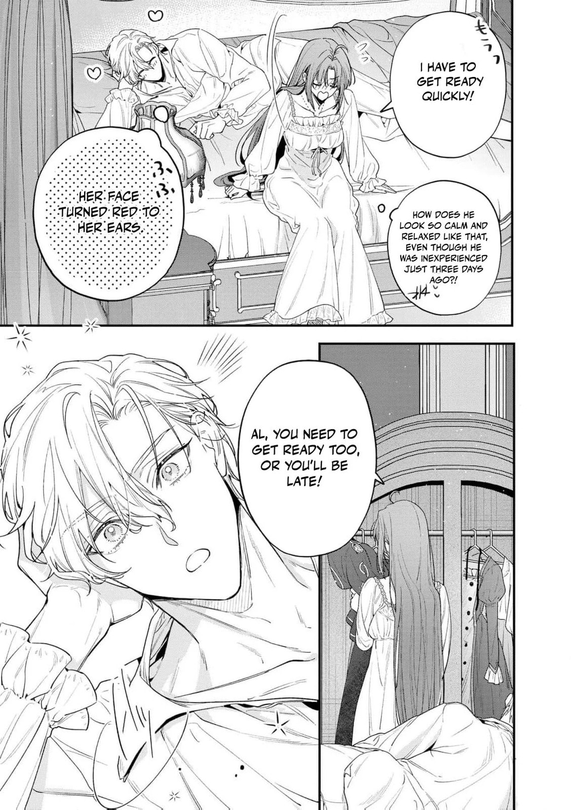 Seijo-sama no Gyaku Harem kara Abureta Kishi-sama ni Netsuretsu ni Kyuuaisareteiru Ken Chapter 6 page 10 - 