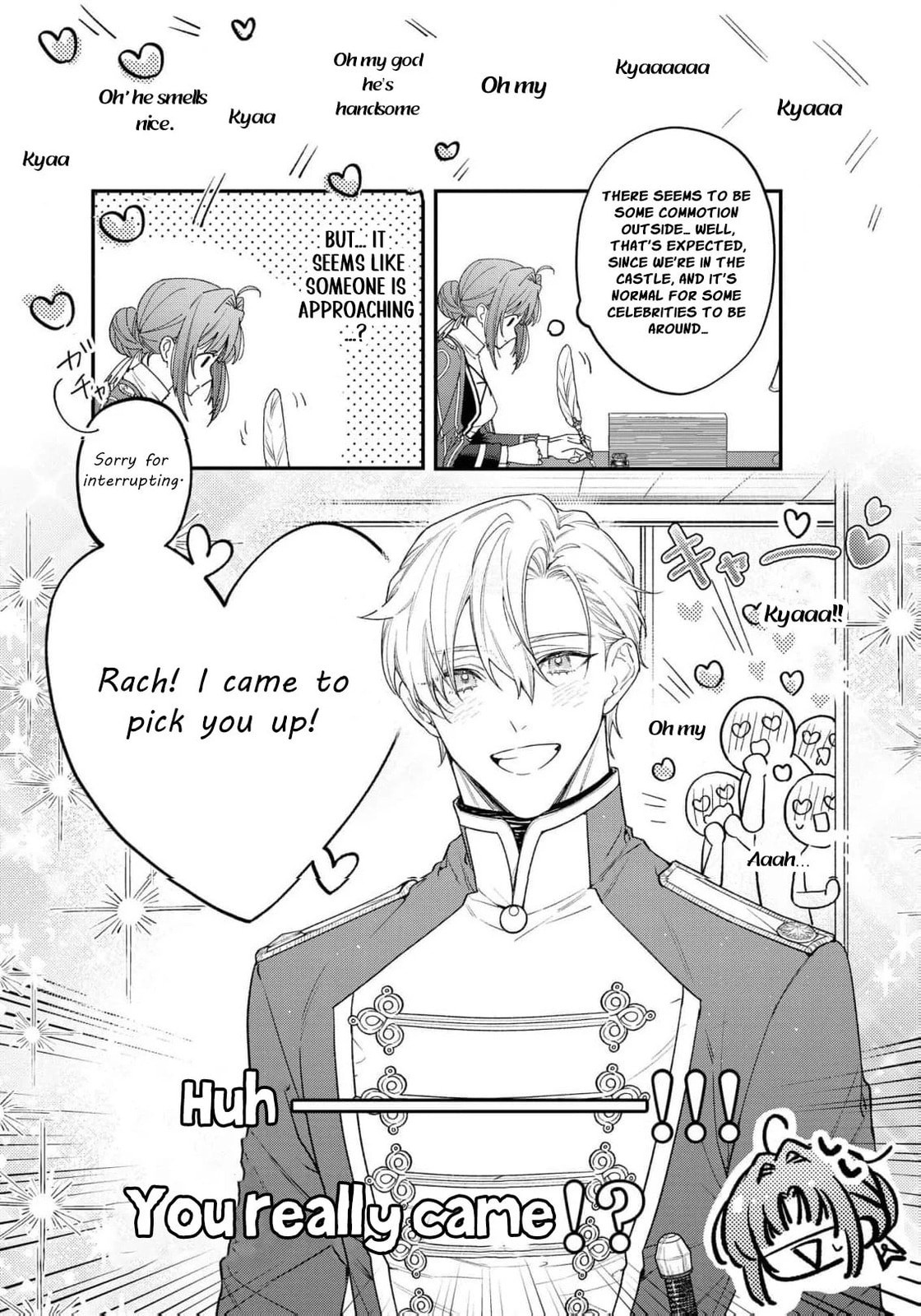 Seijo-sama no Gyaku Harem kara Abureta Kishi-sama ni Netsuretsu ni Kyuuaisareteiru Ken Chapter 7 page 8 - 