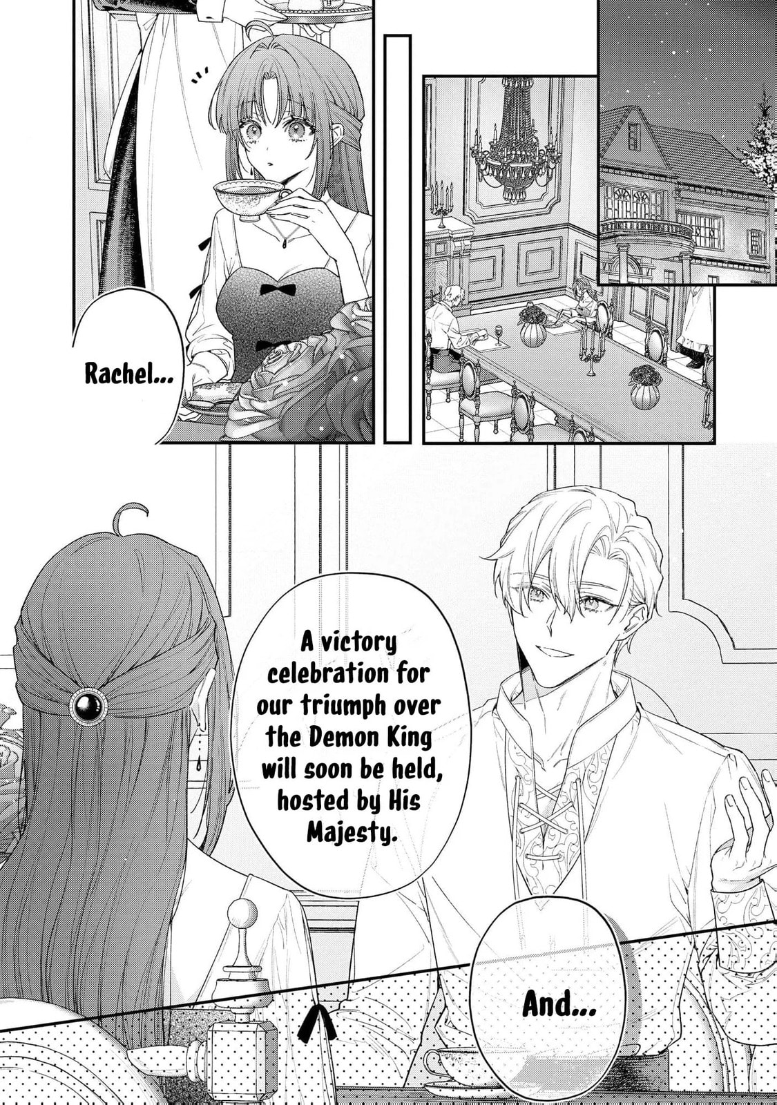 Seijo-sama no Gyaku Harem kara Abureta Kishi-sama ni Netsuretsu ni Kyuuaisareteiru Ken Chapter 8 page 7 - 