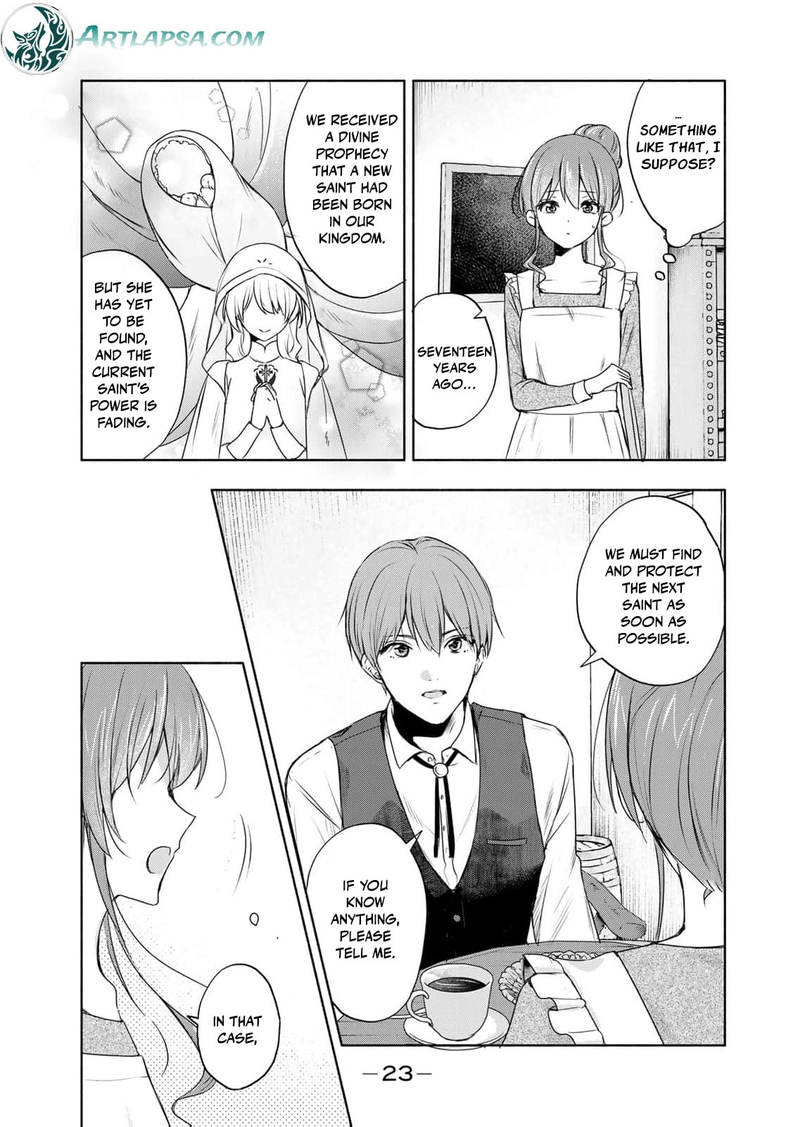 Seijo-sama wo Osagashi deshitara Imouto de Machigai Arimasen. Saa Douzo Otsure Kudasai, Imasugu. Chapter 1 page 23 - 