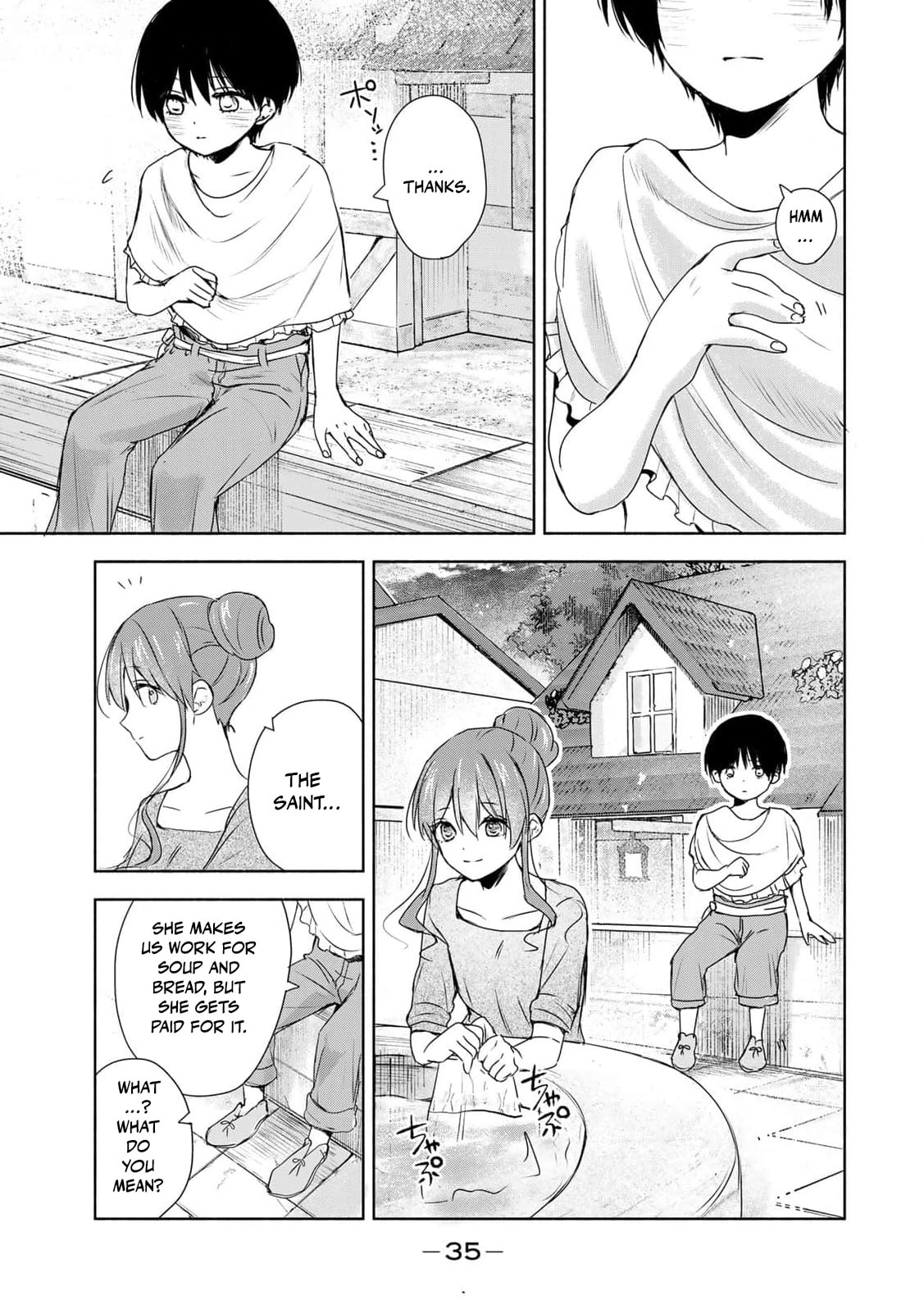 Seijo-sama wo Osagashi deshitara Imouto de Machigai Arimasen. Saa Douzo Otsure Kudasai, Imasugu. Chapter 1 page 35 - 