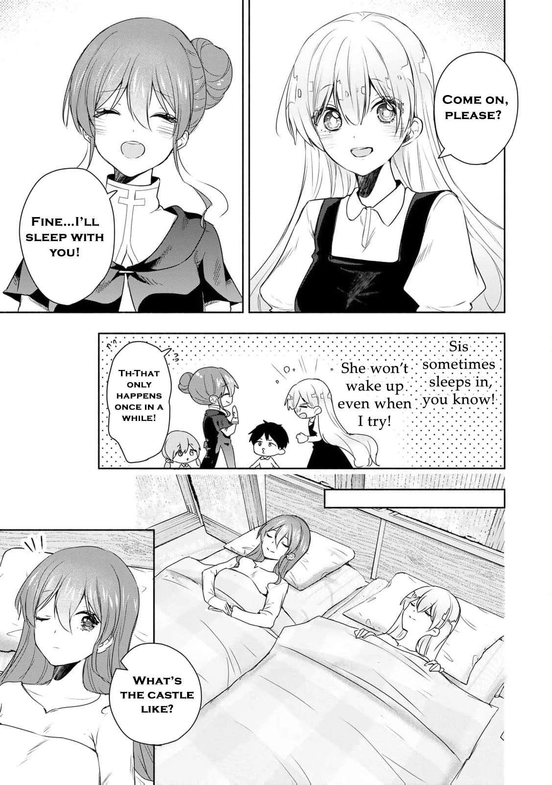 Seijo-sama wo Osagashi deshitara Imouto de Machigai Arimasen. Saa Douzo Otsure Kudasai, Imasugu. Chapter 15 page 18 - 