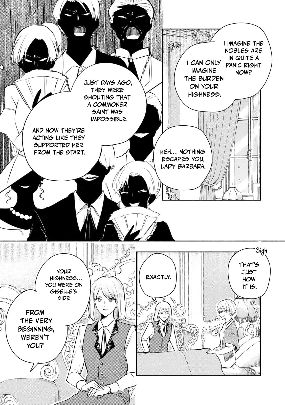 Seijo-sama wo Osagashi deshitara Imouto de Machigai Arimasen. Saa Douzo Otsure Kudasai, Imasugu. Chapter 32 page 8 - 