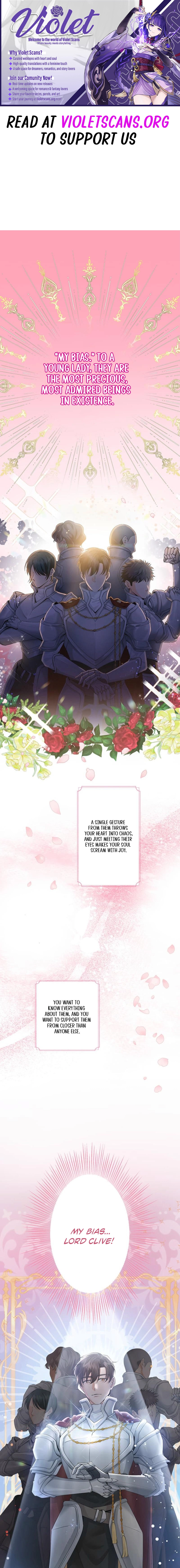 Seiken Reijou no Kareinaru Oshi Katsu ~Aisuru Kishi wa Watashi ga Zenryoku de Mamorimasu~ Chapter 1 page 1 - 