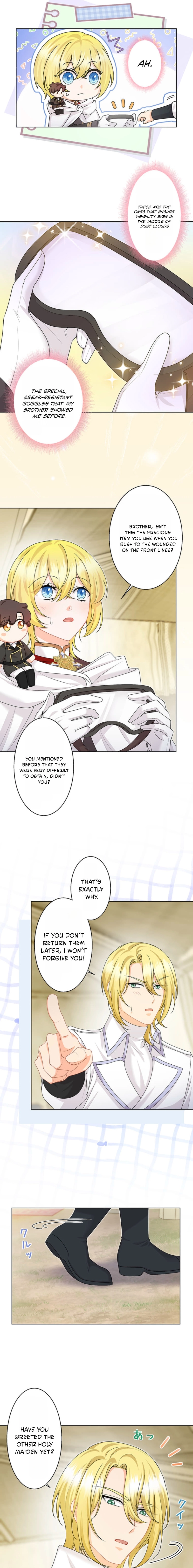 Seiken Reijou no Kareinaru Oshi Katsu ~Aisuru Kishi wa Watashi ga Zenryoku de Mamorimasu~ Chapter 11 page 3 - 