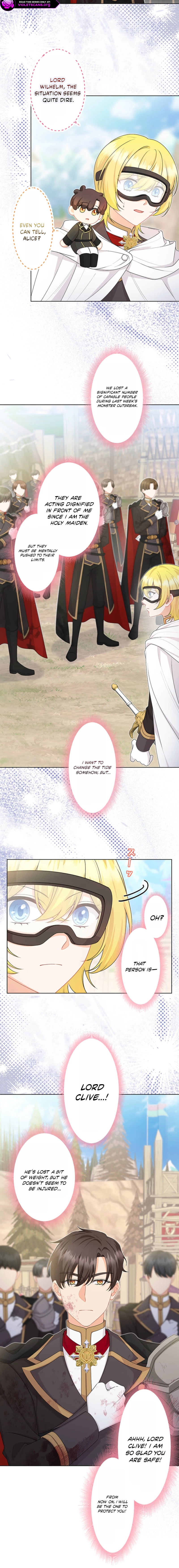 Seiken Reijou no Kareinaru Oshi Katsu ~Aisuru Kishi wa Watashi ga Zenryoku de Mamorimasu~ Chapter 11 page 6 - 