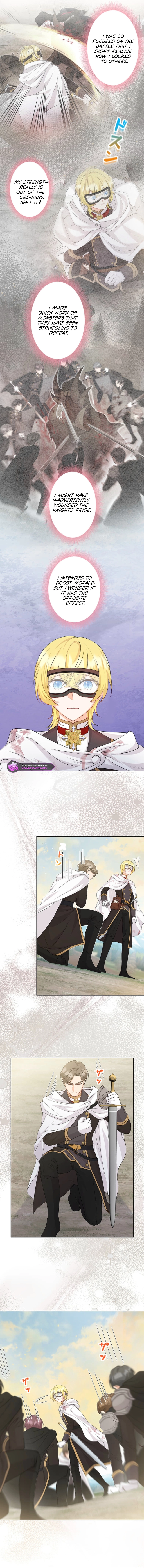 Seiken Reijou no Kareinaru Oshi Katsu ~Aisuru Kishi wa Watashi ga Zenryoku de Mamorimasu~ Chapter 13 page 3 - 