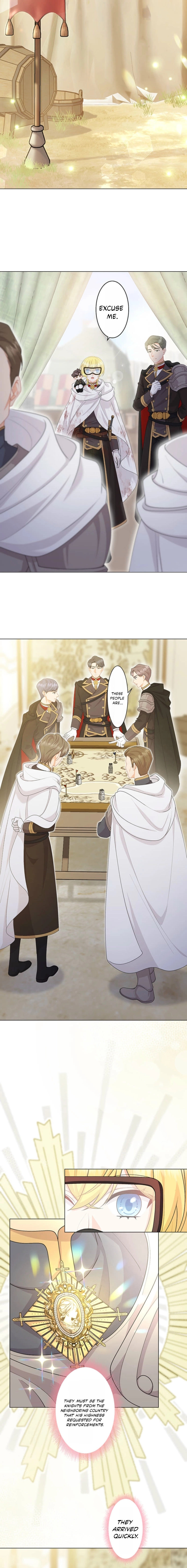 Seiken Reijou no Kareinaru Oshi Katsu ~Aisuru Kishi wa Watashi ga Zenryoku de Mamorimasu~ Chapter 17 page 6 - 