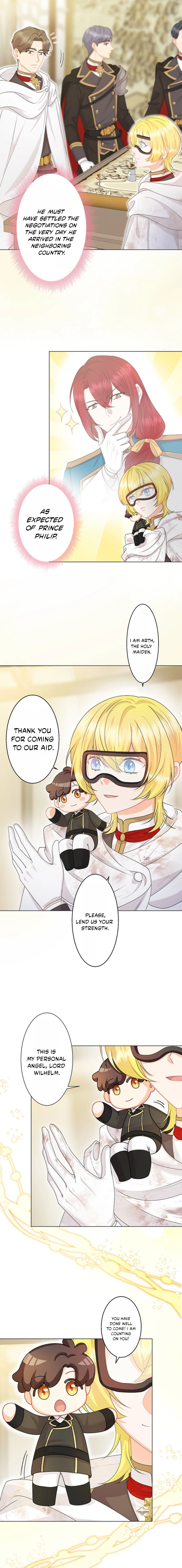 Seiken Reijou no Kareinaru Oshi Katsu ~Aisuru Kishi wa Watashi ga Zenryoku de Mamorimasu~ Chapter 17 page 7 - 