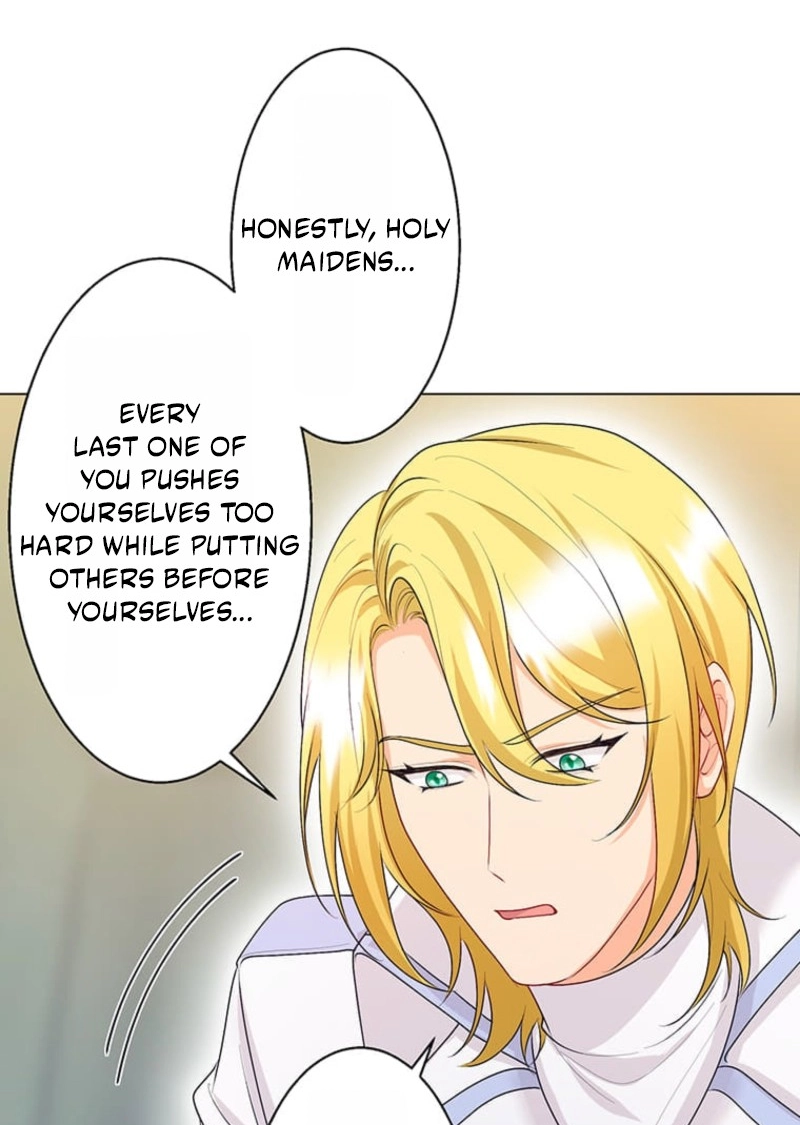 Seiken Reijou no Kareinaru Oshi Katsu ~Aisuru Kishi wa Watashi ga Zenryoku de Mamorimasu~ Chapter 18 page 34 - 