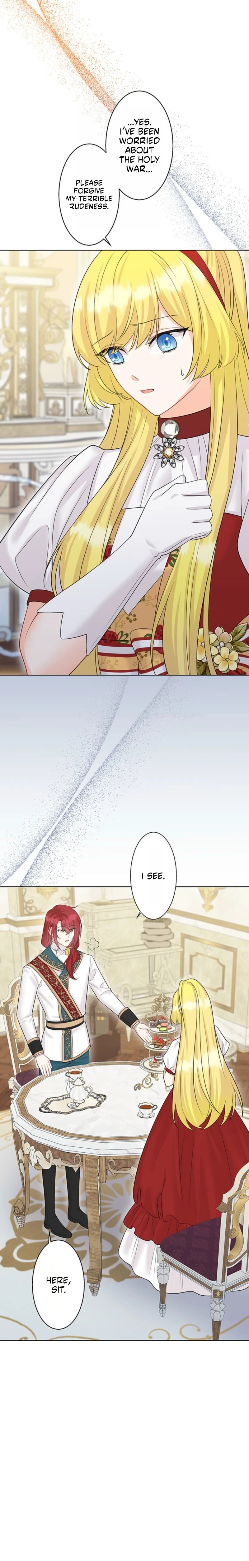 Seiken Reijou no Kareinaru Oshi Katsu ~Aisuru Kishi wa Watashi ga Zenryoku de Mamorimasu~ Chapter 6 page 5 - 