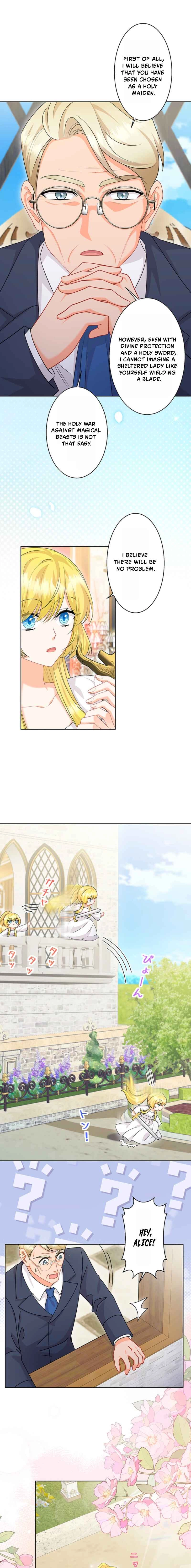 Seiken Reijou no Kareinaru Oshi Katsu ~Aisuru Kishi wa Watashi ga Zenryoku de Mamorimasu~ Chapter 9 page 5 - 
