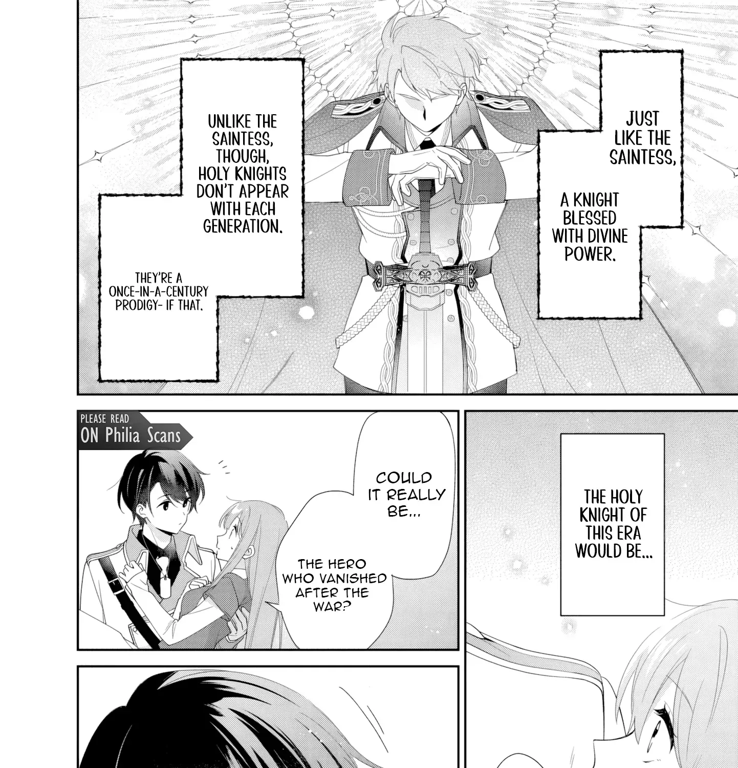 Seikishi-sama, Sorosoro Watashi o Hanashite Kudasai! ~Youzumi Seijo wa Sodateta Eiyuu ni Shuuchaku Sareru~ Chapter 2 page 15 - 