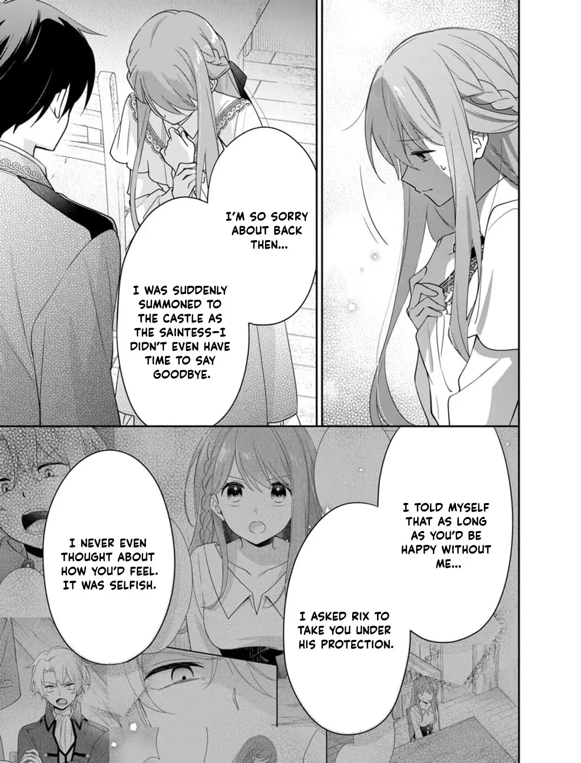 Seikishi-sama, Sorosoro Watashi o Hanashite Kudasai! ~Youzumi Seijo wa Sodateta Eiyuu ni Shuuchaku Sareru~ Chapter 5 page 35 - 