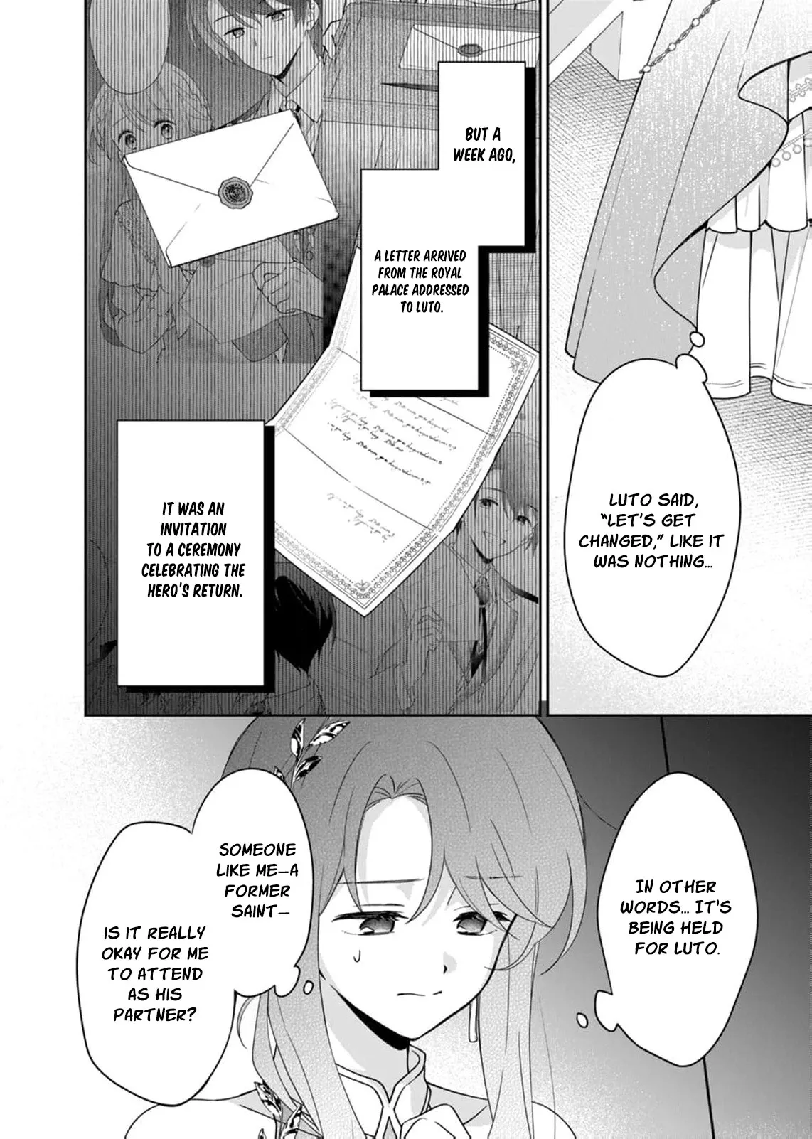 Seikishi-sama, Sorosoro Watashi o Hanashite Kudasai! ~Youzumi Seijo wa Sodateta Eiyuu ni Shuuchaku Sareru~ Chapter 6 page 11 - 